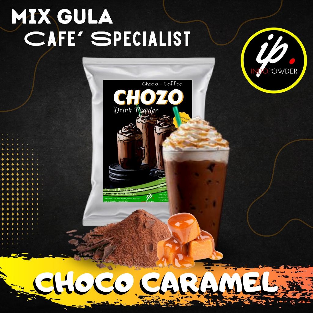 

IP Jakarta - Bubuk Minuman CHOCO CARAMEL 1Kg untuk Cafe, Waralaba dan Usaha Minuman Kekinian
