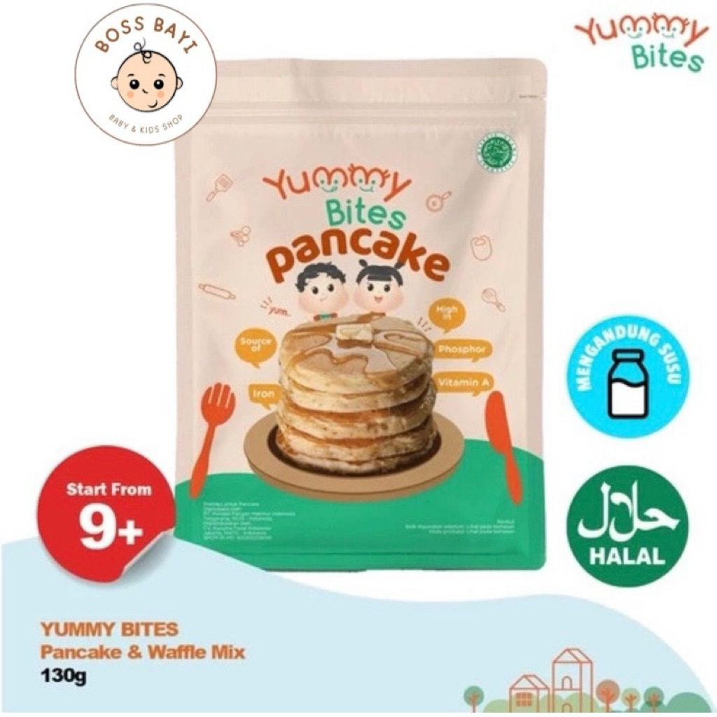 

YUMMY BITES - Pancake & Waffle Mix 130gr