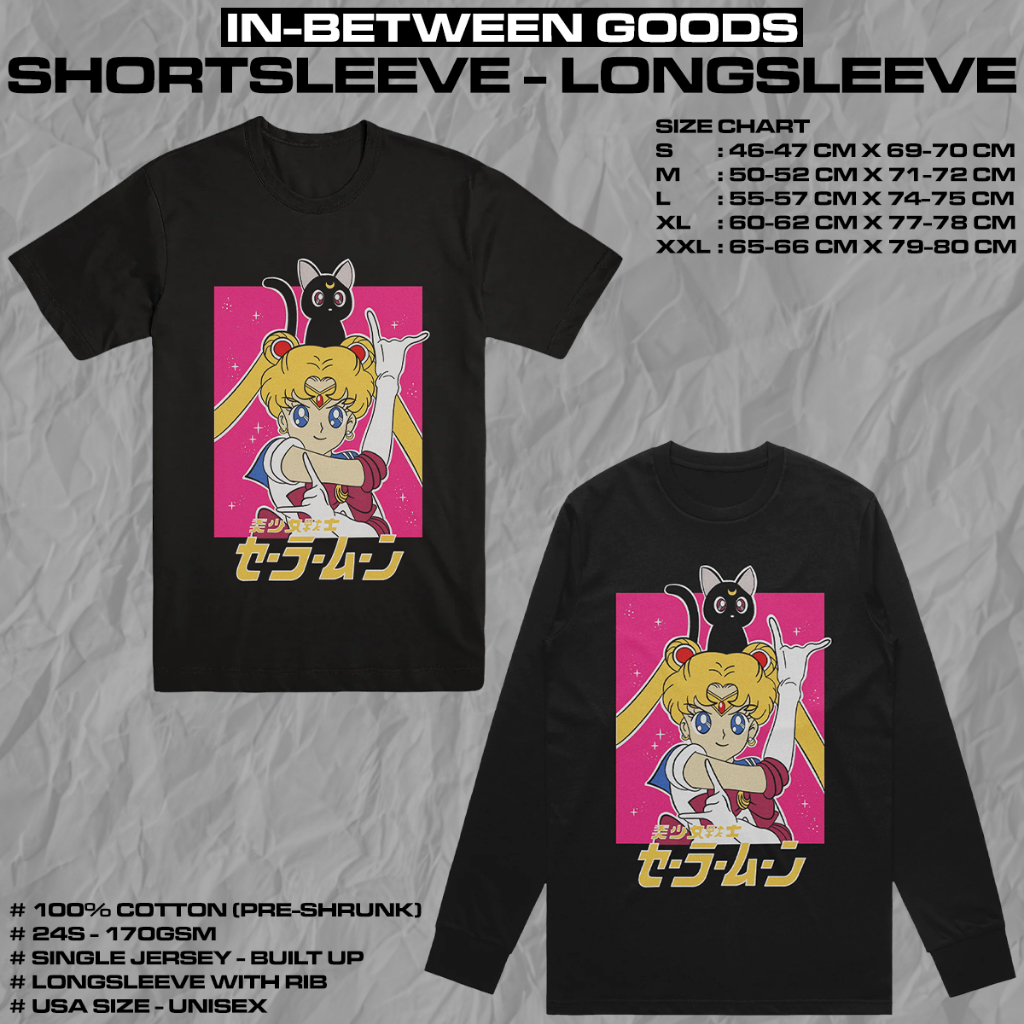 SAILOR MOON - POSE | T-SHIRT | LONGSLEEVE | ANIME MERCH