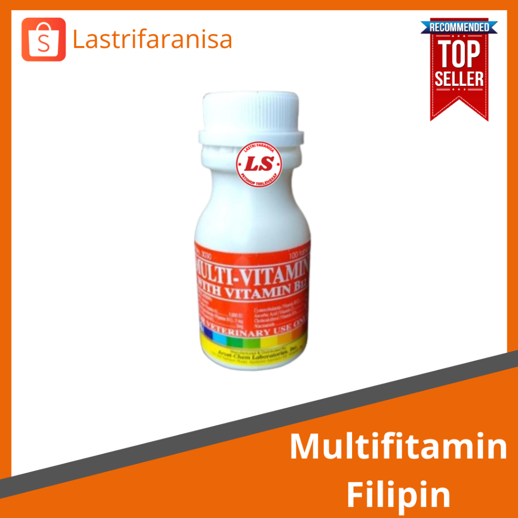 MULTIFITAMIN FILIPIN Multivitamin Ayam Taji Multivitamin Ayam Sehat