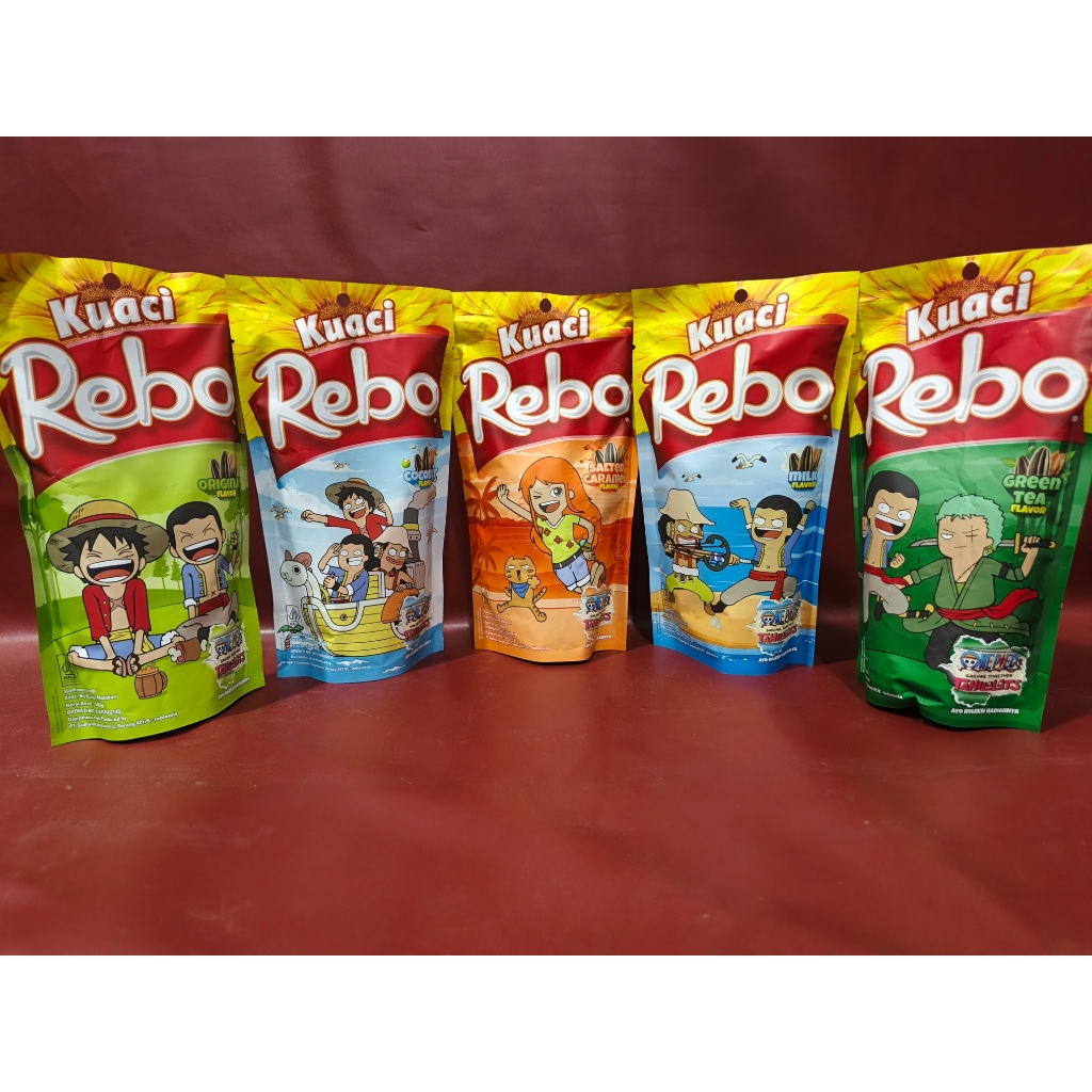 

Kuaci Rebo Kuaci Kupas Aneka Rasa 150g - Original | Milk | Green Tea | Coconut | Salted Caramel