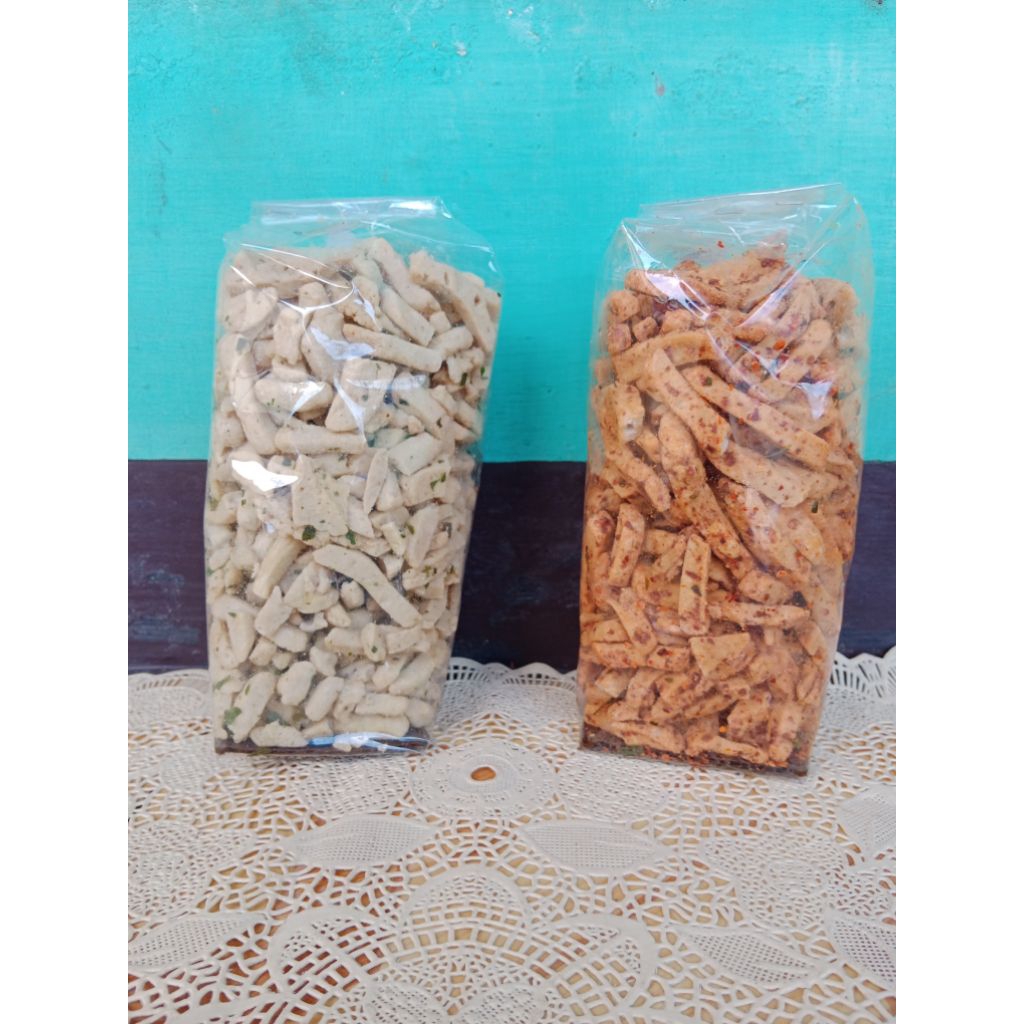 

basreng ori daun jeruk dan pedas daun jeruk