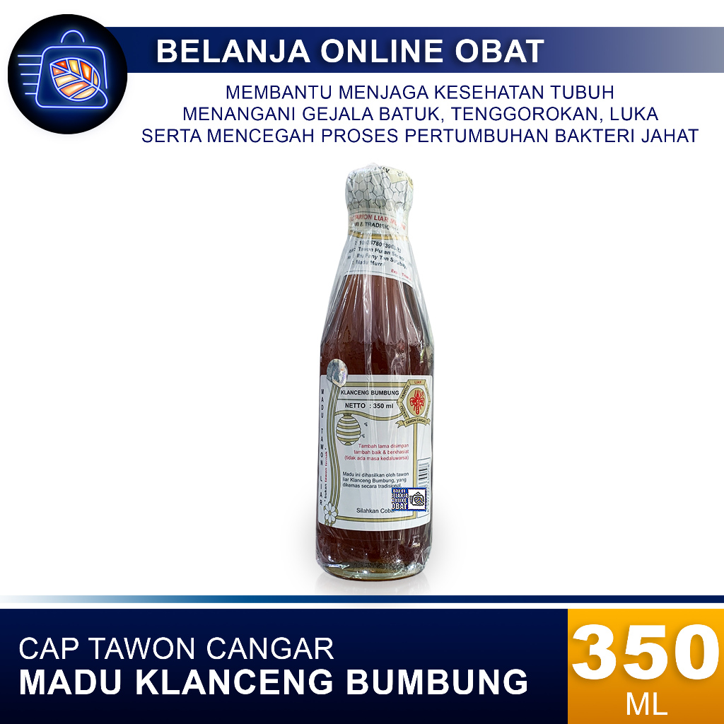 

MADU TAWON LIAR KLANCENG BUMBUNG ( TAWON CANGAR ) 350ML
