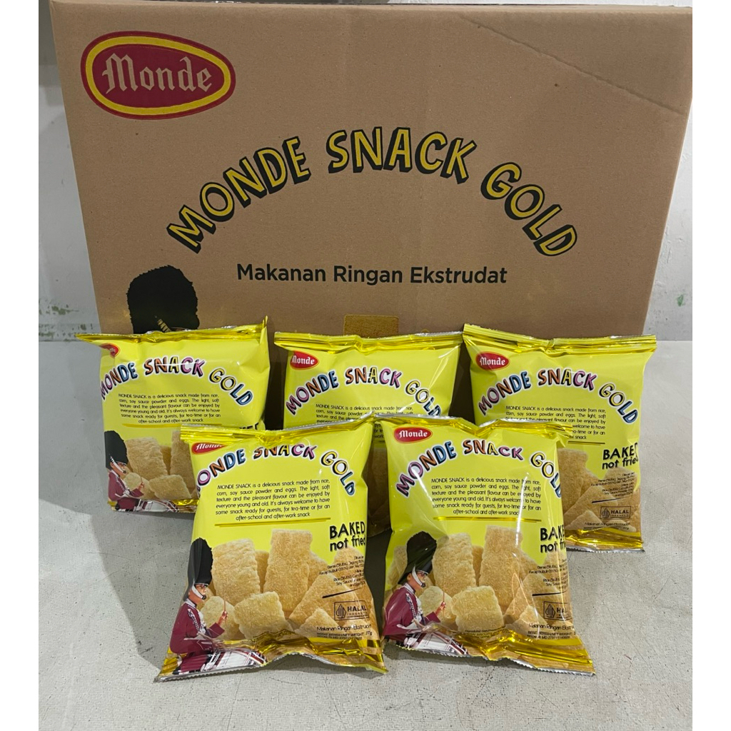 

Monde snack gold 27gr- isi 15pcs
