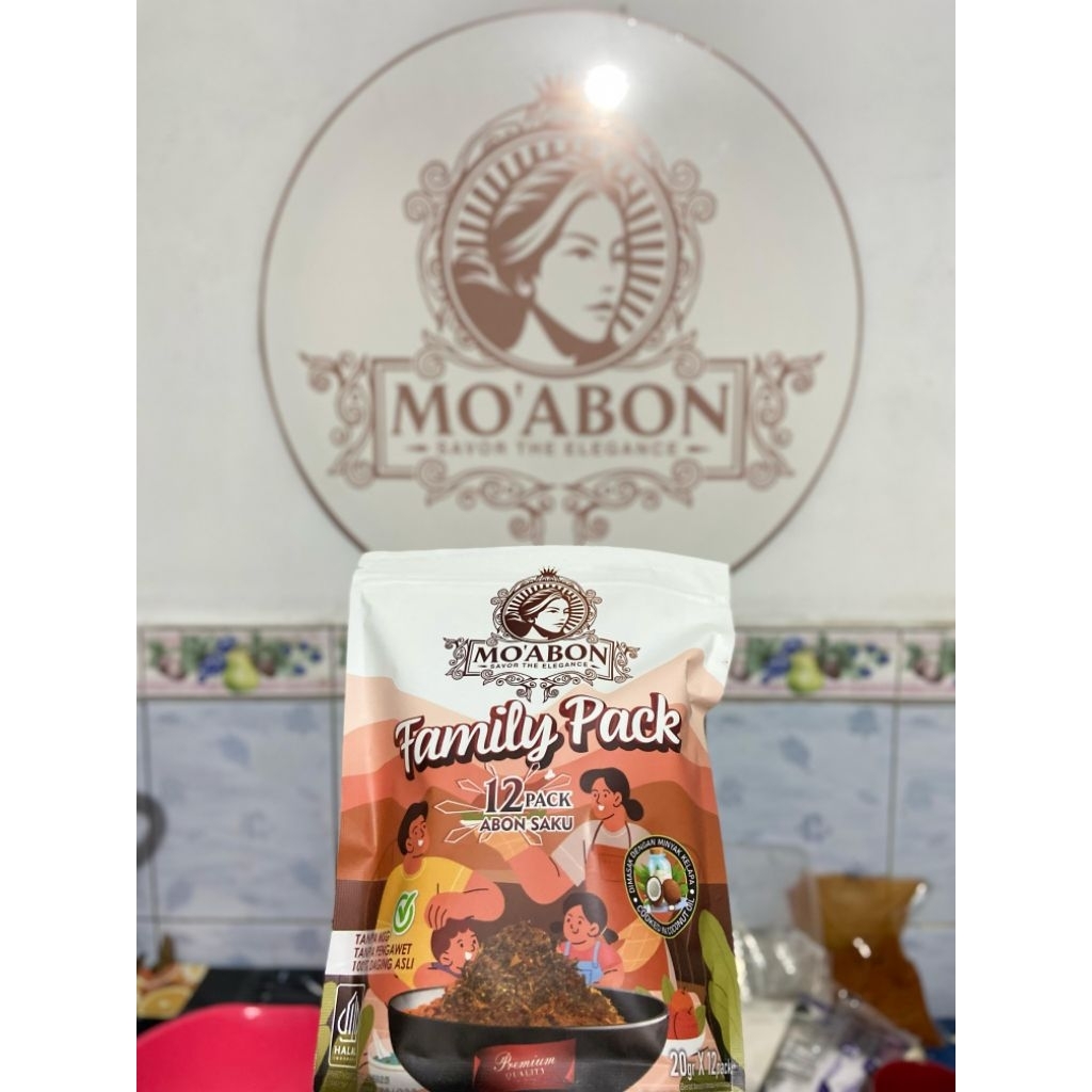 

FAMILY PACK 12Pcs [Abon Saku Lele,Ayam,Sapi)