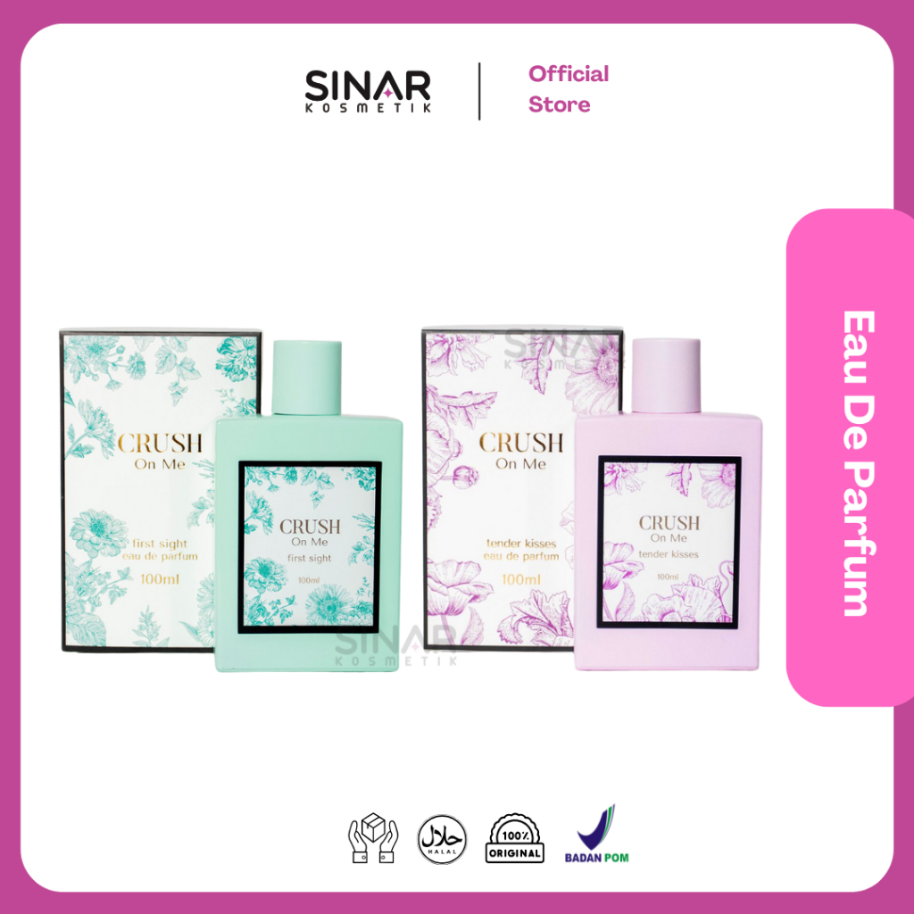 Miniso Crush on Me Eau De Parfum EDP 100ml | Parfum Wanita / Perfume Tahan Lama