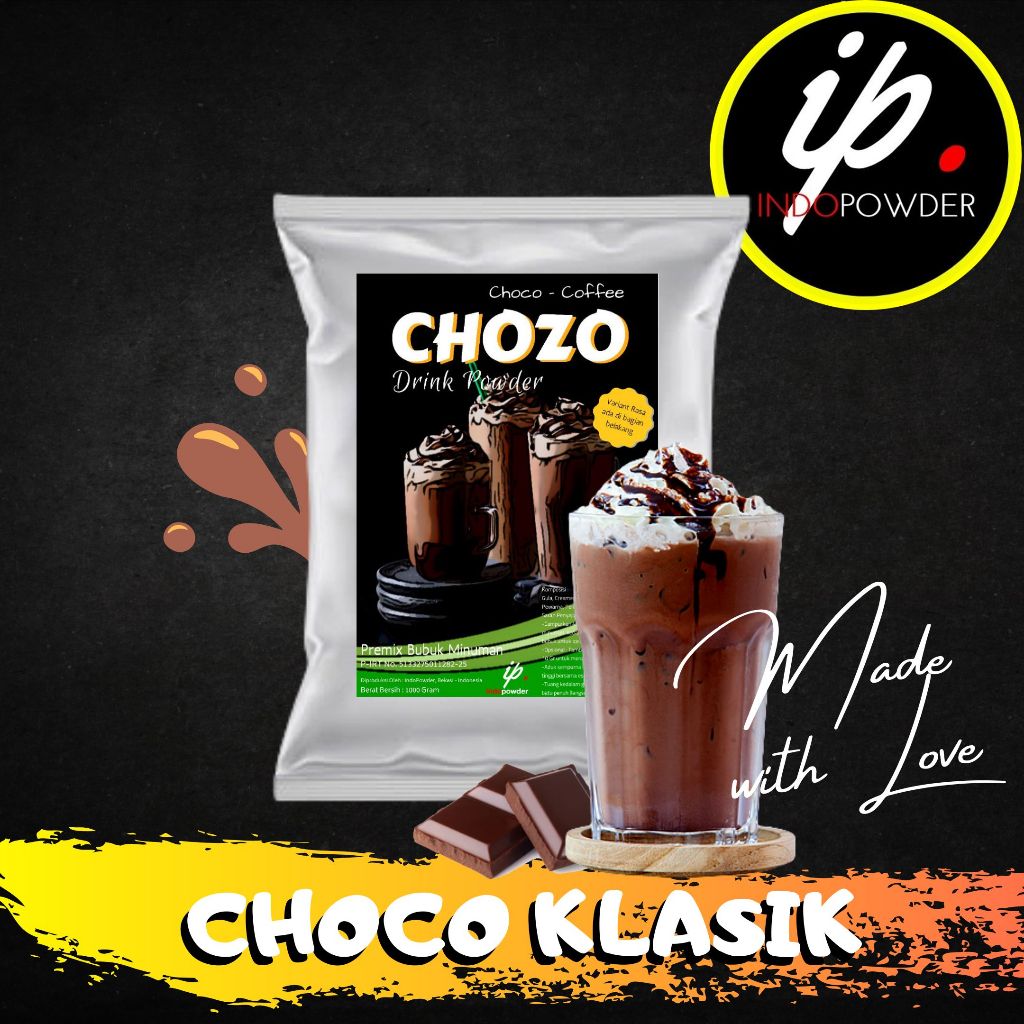 

Bubuk minuman COKLAT KLASIK 1Kg - Bubuk minuman rasa COKLAT KLASIK 1Kg - Bubuk Minuman Aneka rasa