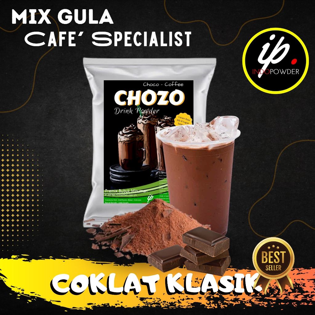 

IP Jakarta - Bubuk Minuman CHOCO KLASIK 1Kg / COKLAT KLASIK Untuk Cafe, Waralaba, Minuman Kekinian