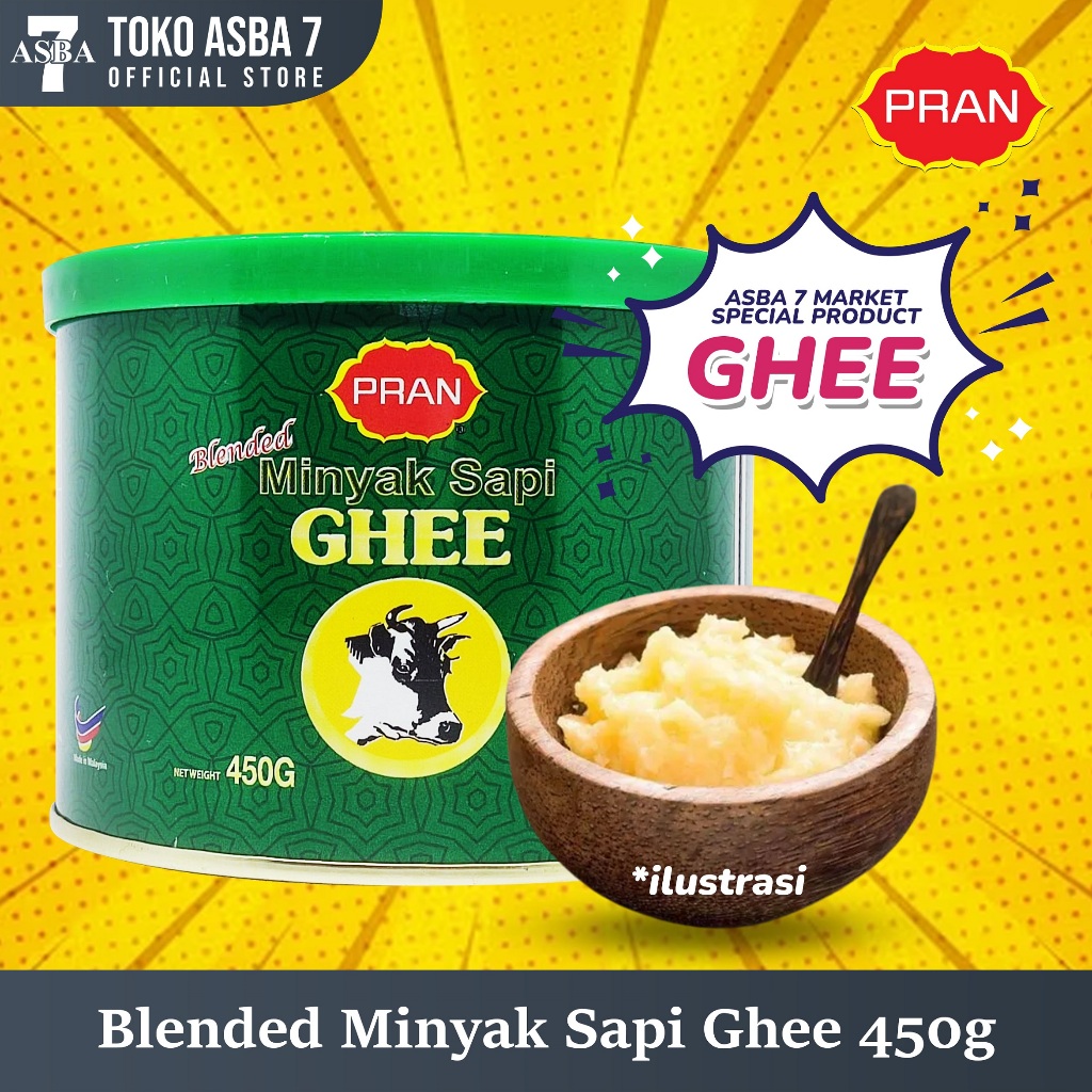 

PRAN GHEE MINYAK SAPI 450GR