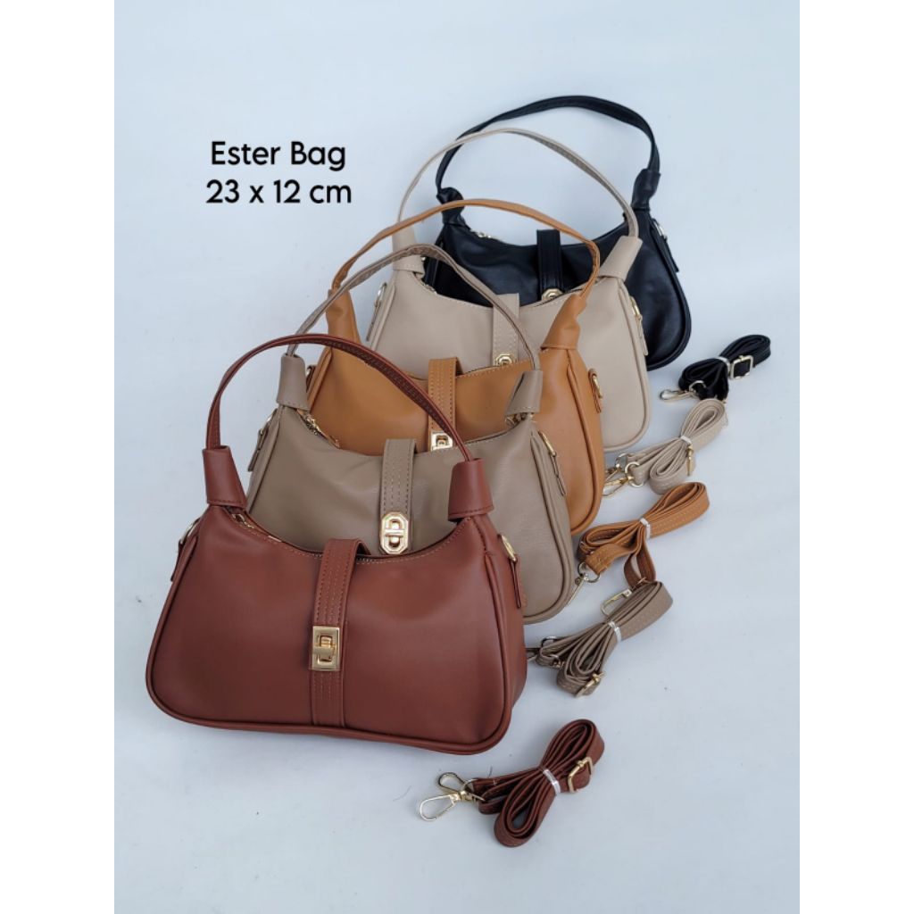 Tas jinjing tangan slingbag wanita simple elegan untuk hangout pesta
