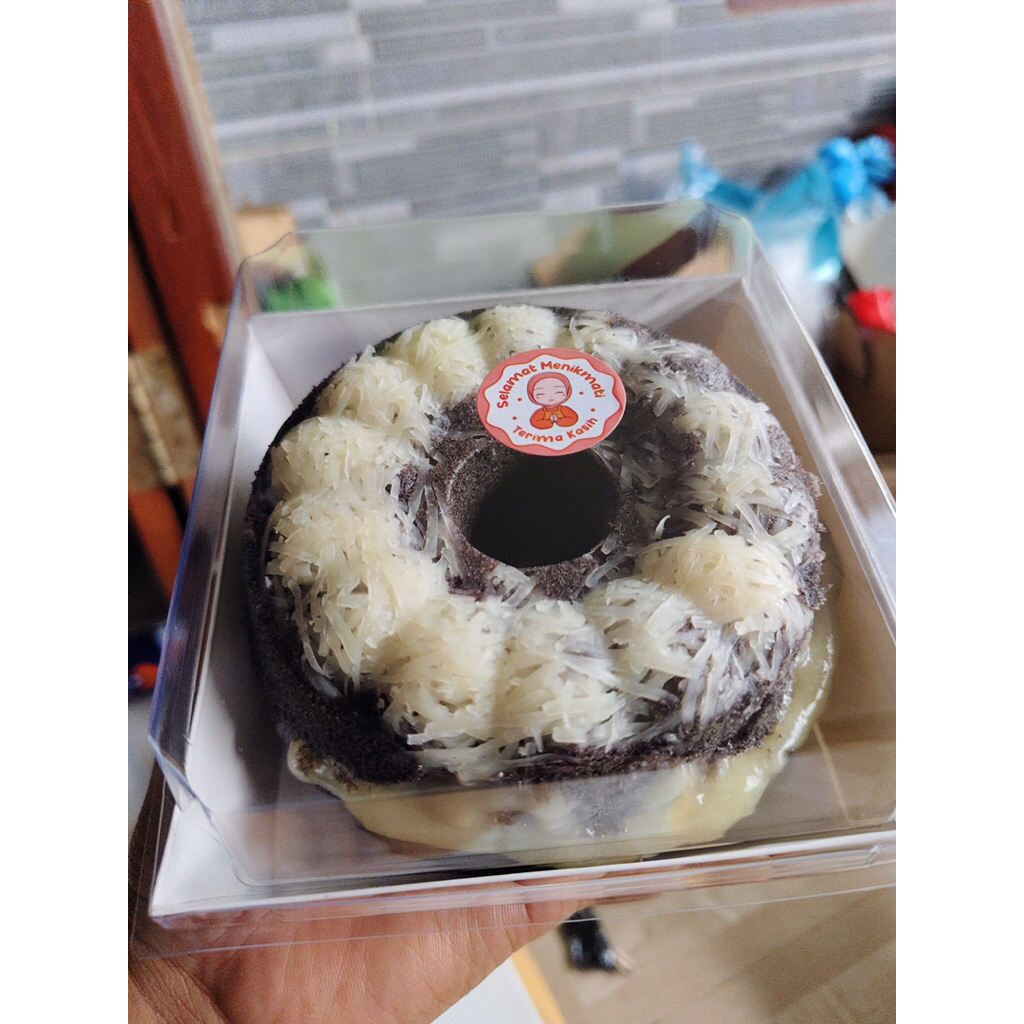 

bolu ketan hitam keju lumer