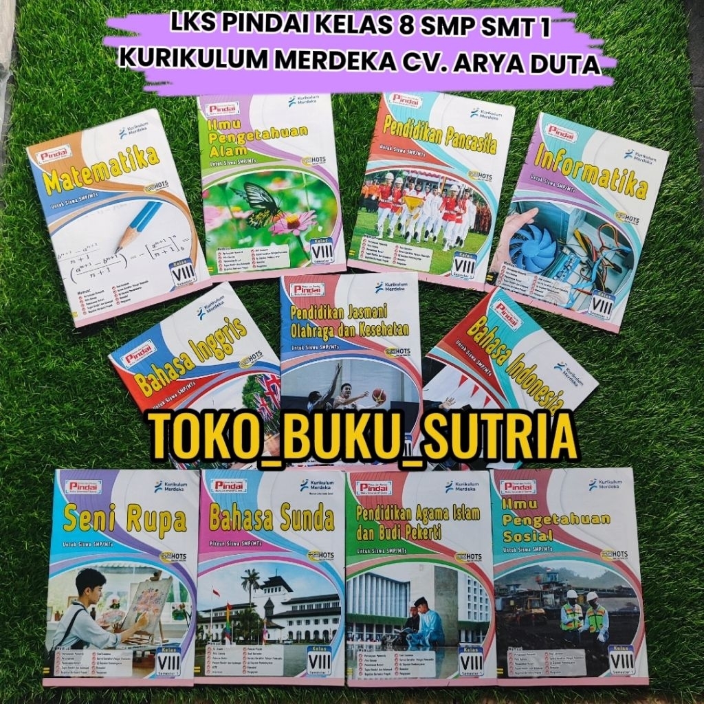 LKS (K-MERDEKA) PINDAI KELAS 8 SMP SEMESTER 1 KURIKULUM MERDEKA CV. Arya Duta