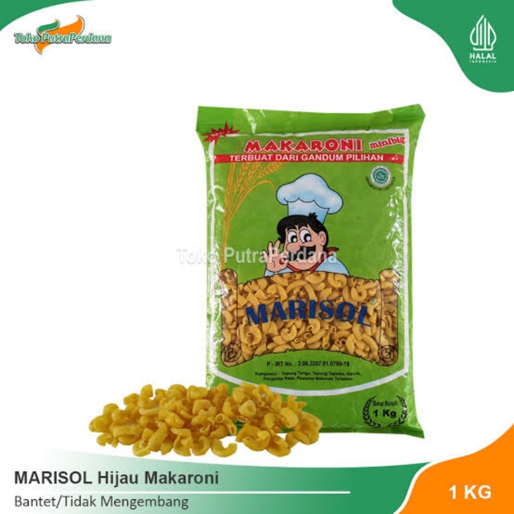 

Makaroni mentah 1 kg
