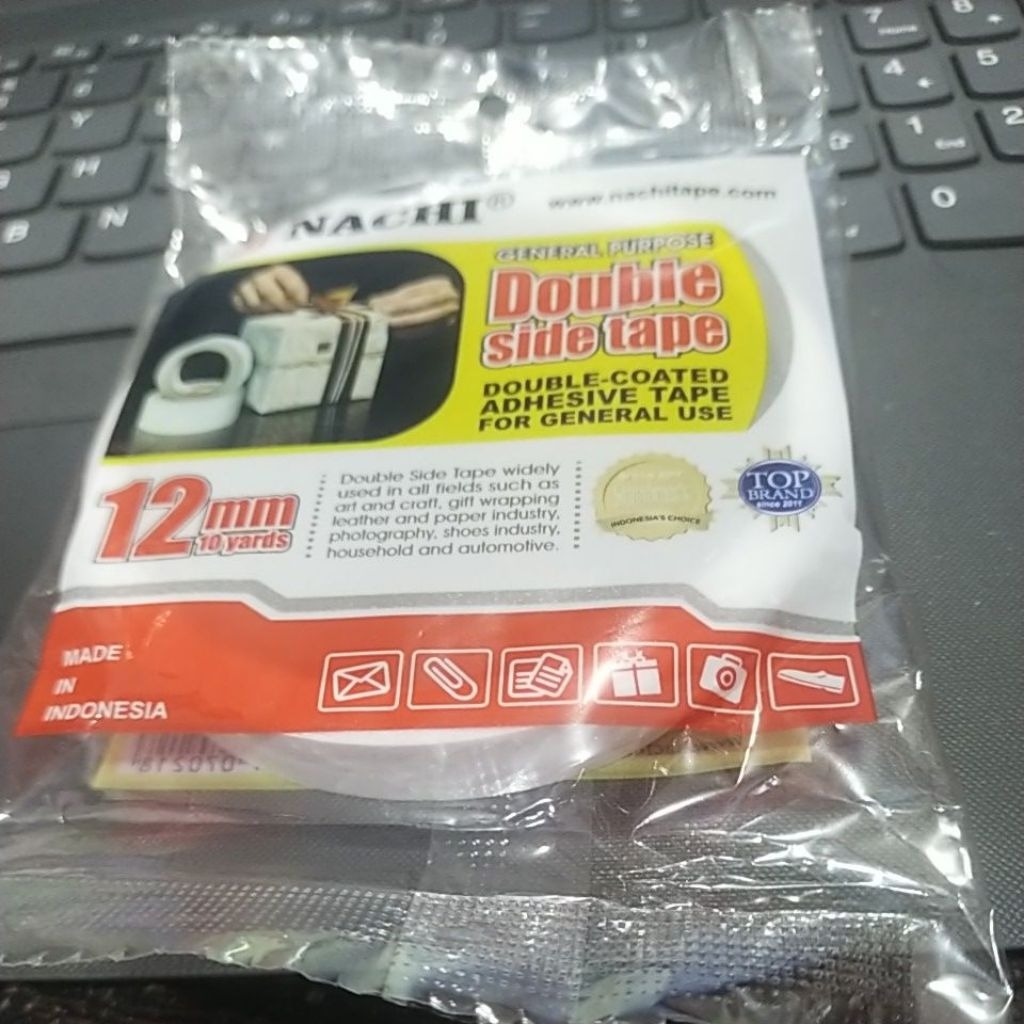 

ISOLASI DOUBLE TAPE NACHI 12MM/1/2INCI