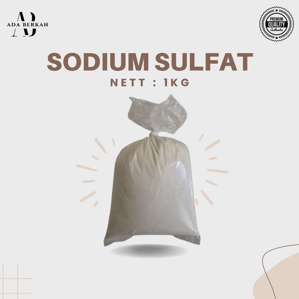 Sodium sulfat 1kg / Sodium Sulphate / Na2SO4