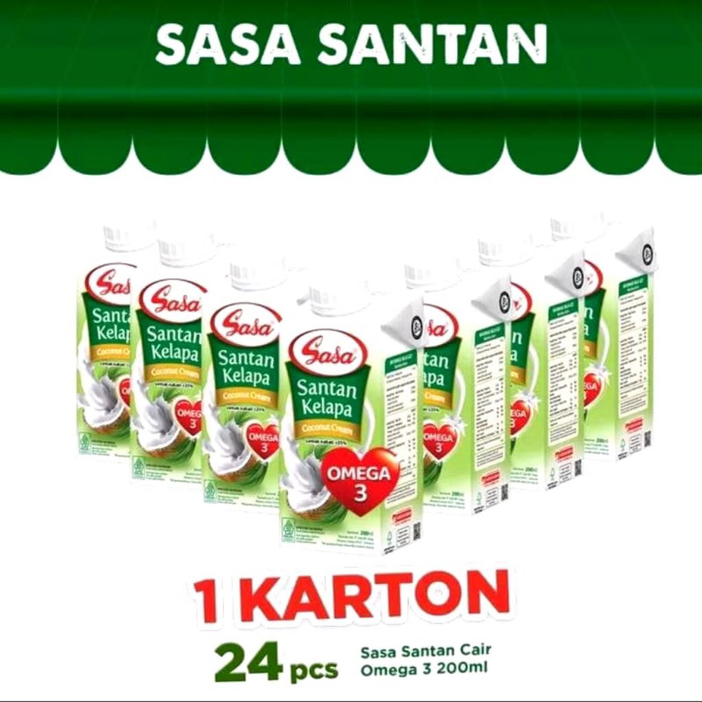

Sasa santan cair 200ml