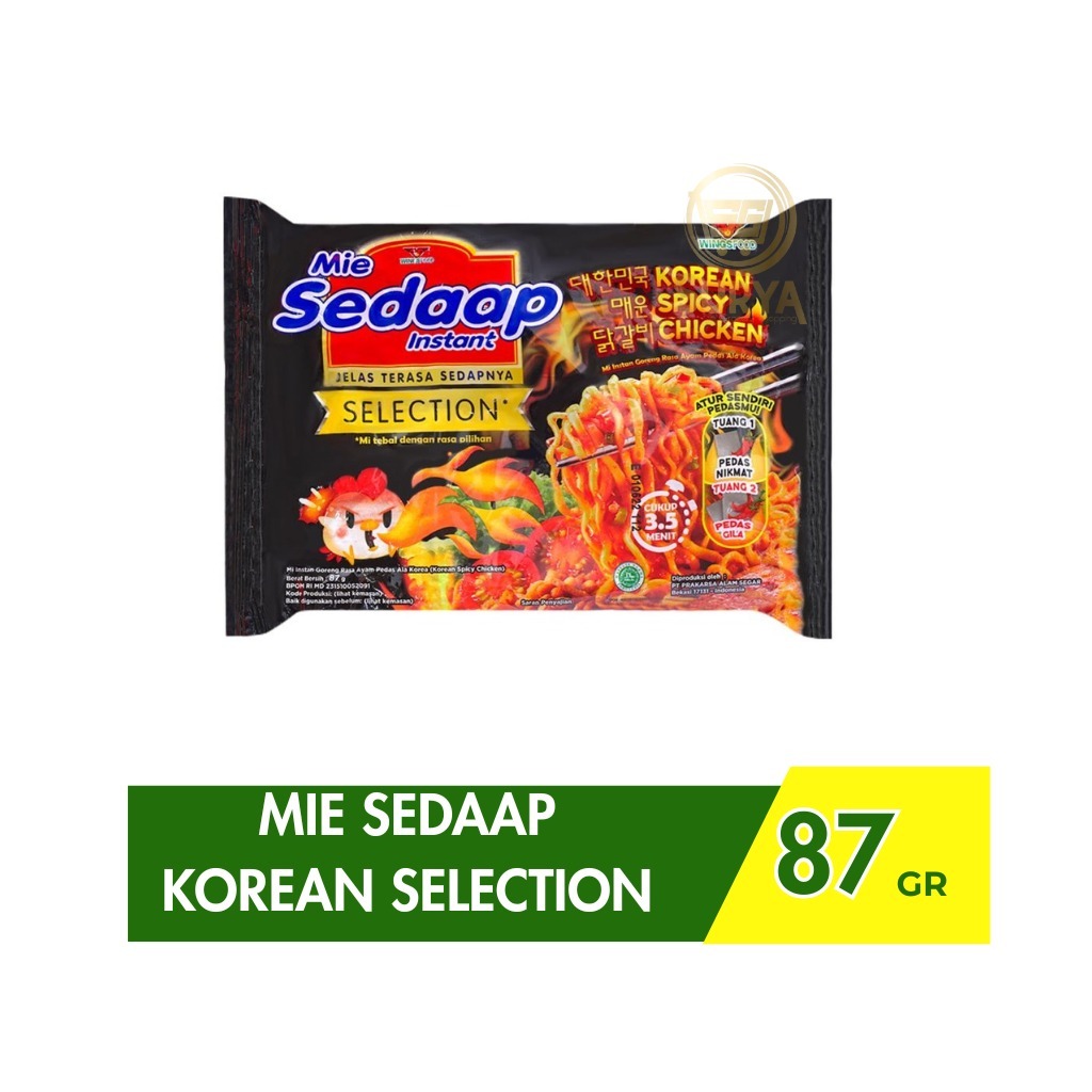 

Mie Sedap Selection Korean 87 Gr