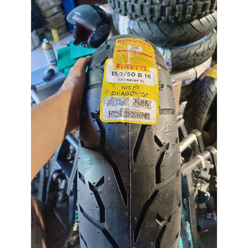 Promo Ban Sale Pirelli Tubless 150 80 B Ring 16 Night Dragon GT 150/80-16