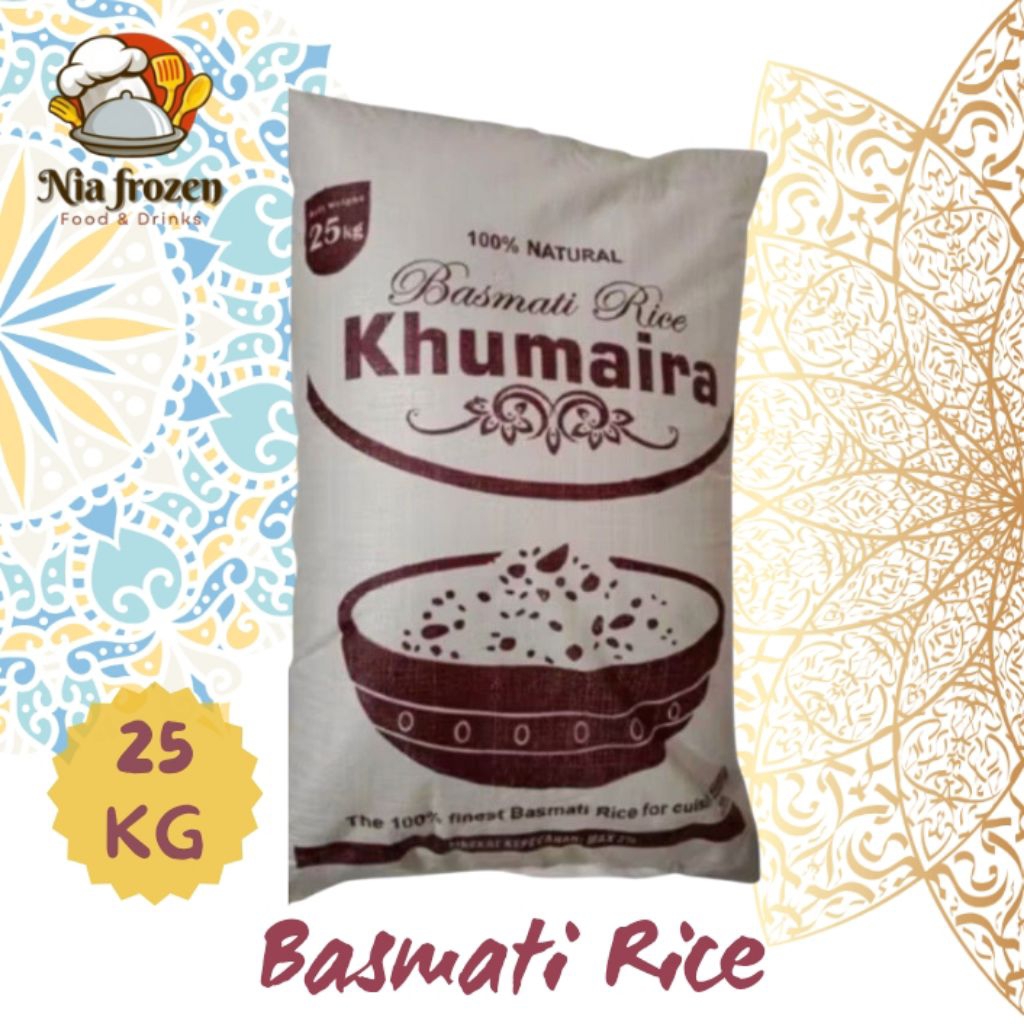 

beras basmati khumaira BASMATI RICE 25KG XXL
