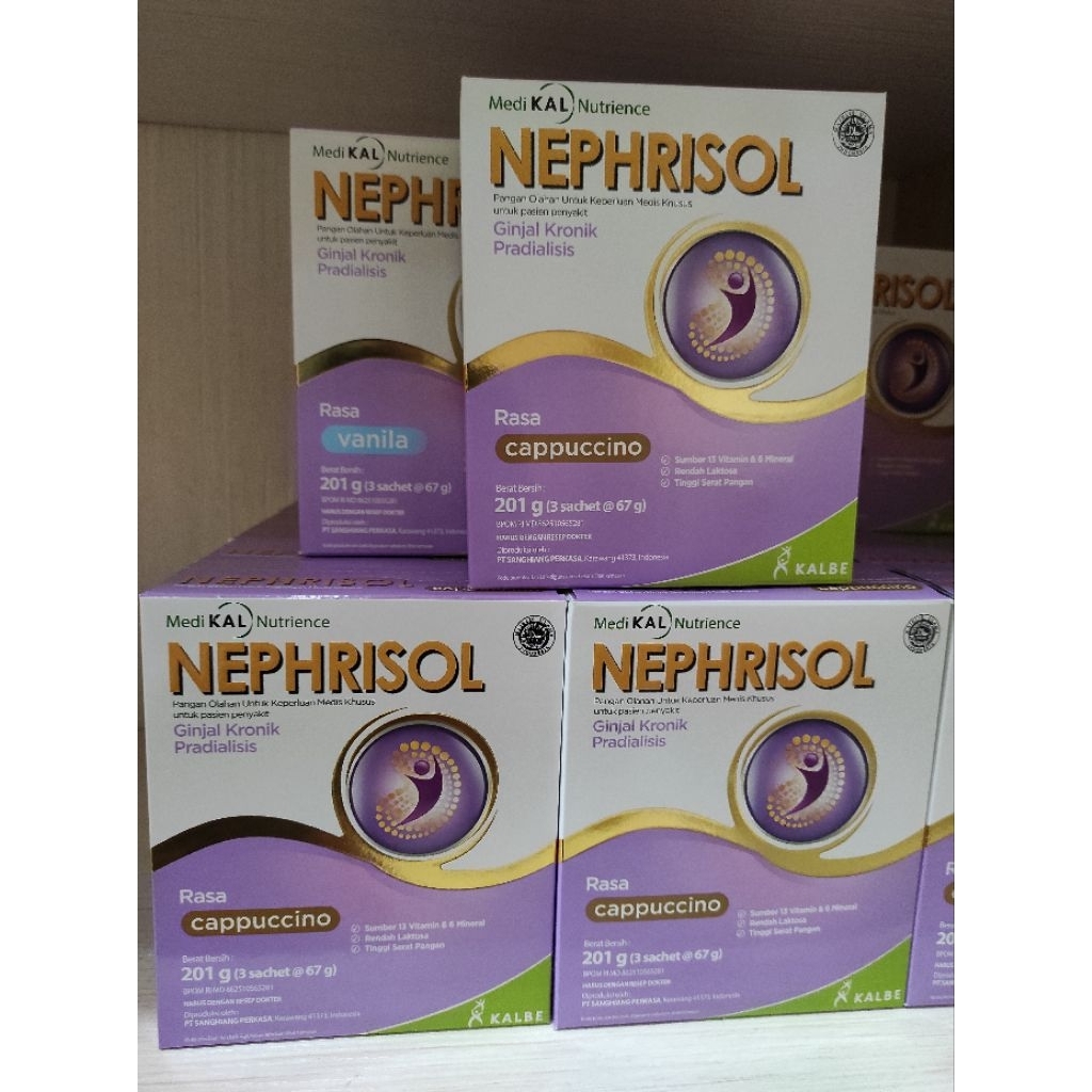 

NEPHRISOL Solusi Gizi Rendah Protein untuk Pasien Predialisis