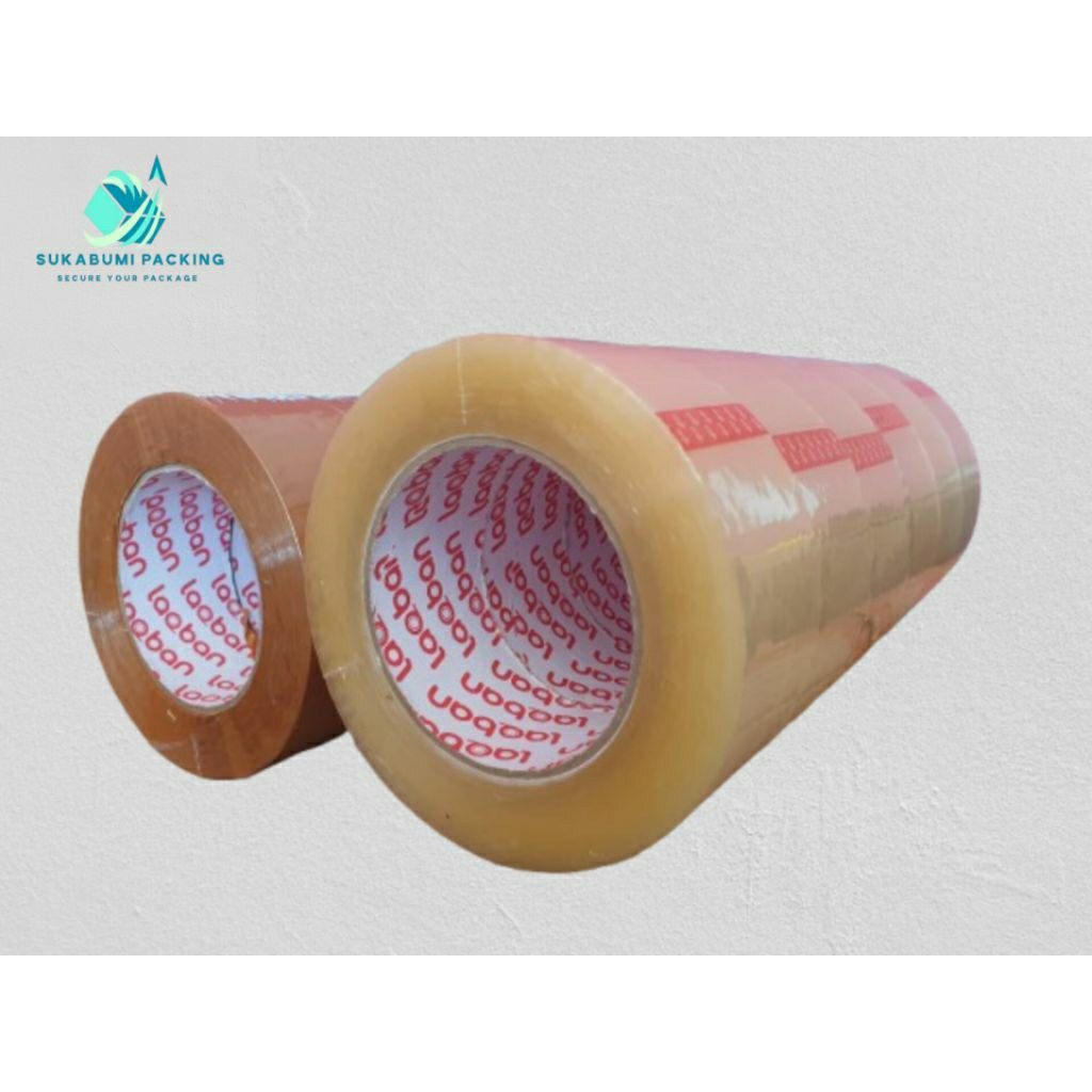 

Lakban OPP Tape 2 Inch Bening / Coklat 200 Yard x 45 Mm x 45 Micron Kualitas terbaik