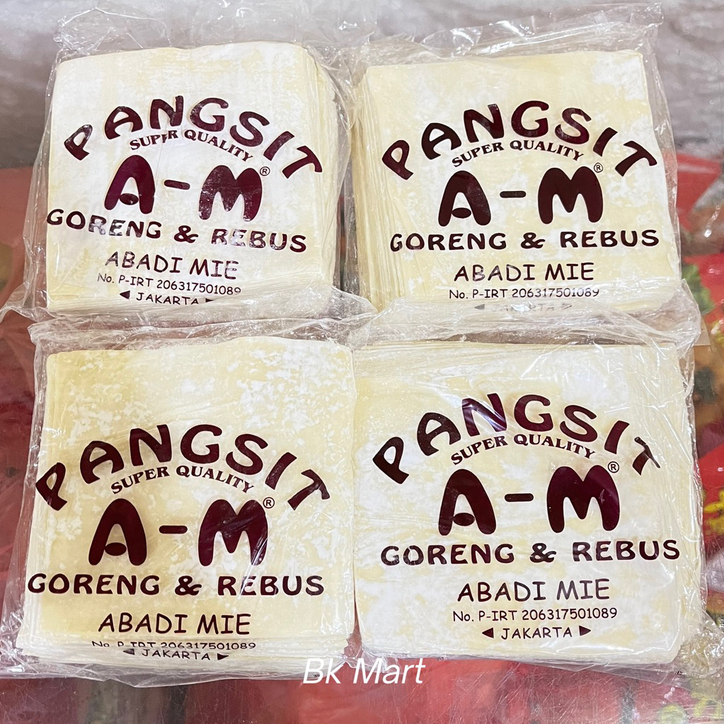 

Kulit Pangsit AM goreng & rebus isi 50 lembar