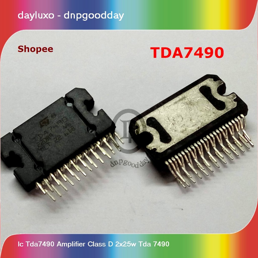 ic tda7490 amplifier class d 2x25w tda 7490