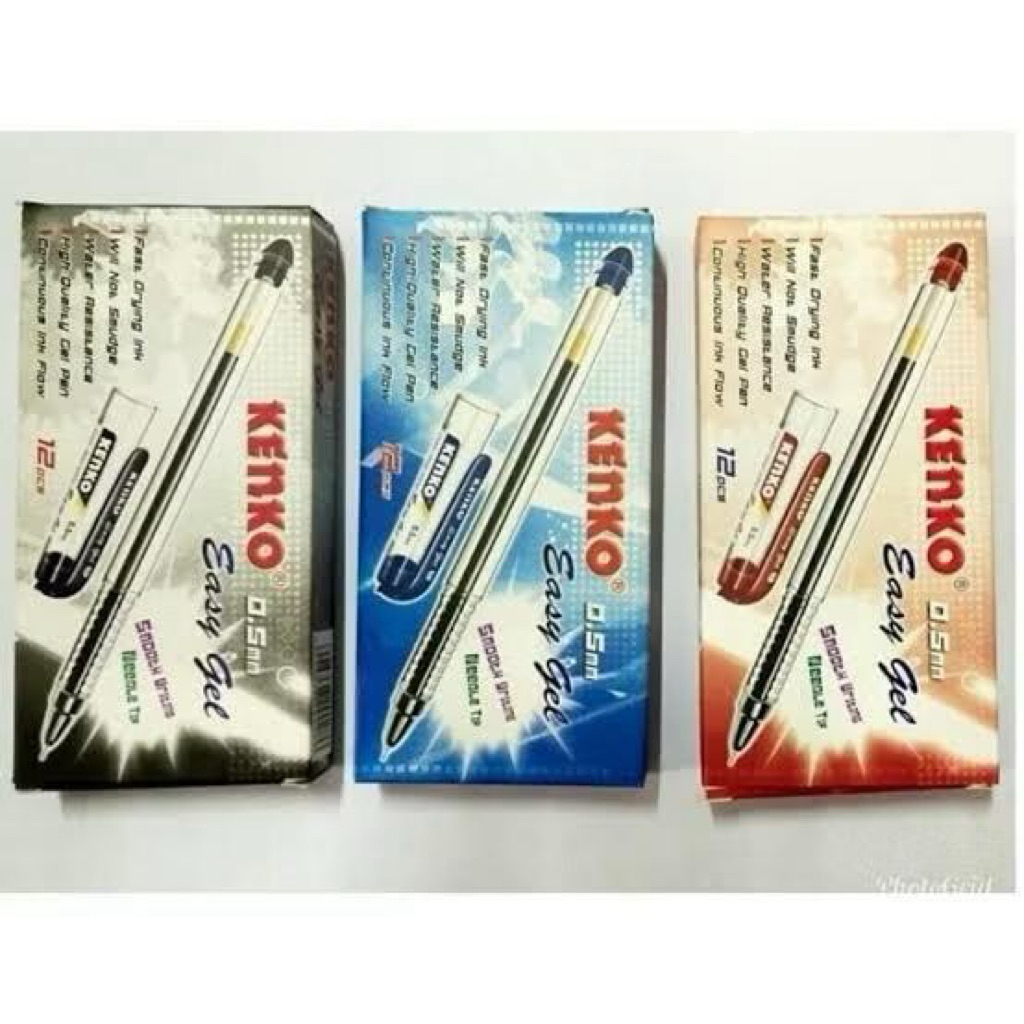 

Pulpen Easy Gel Kenko 0.5 mm (Harga 1 Buah Pulpen)
