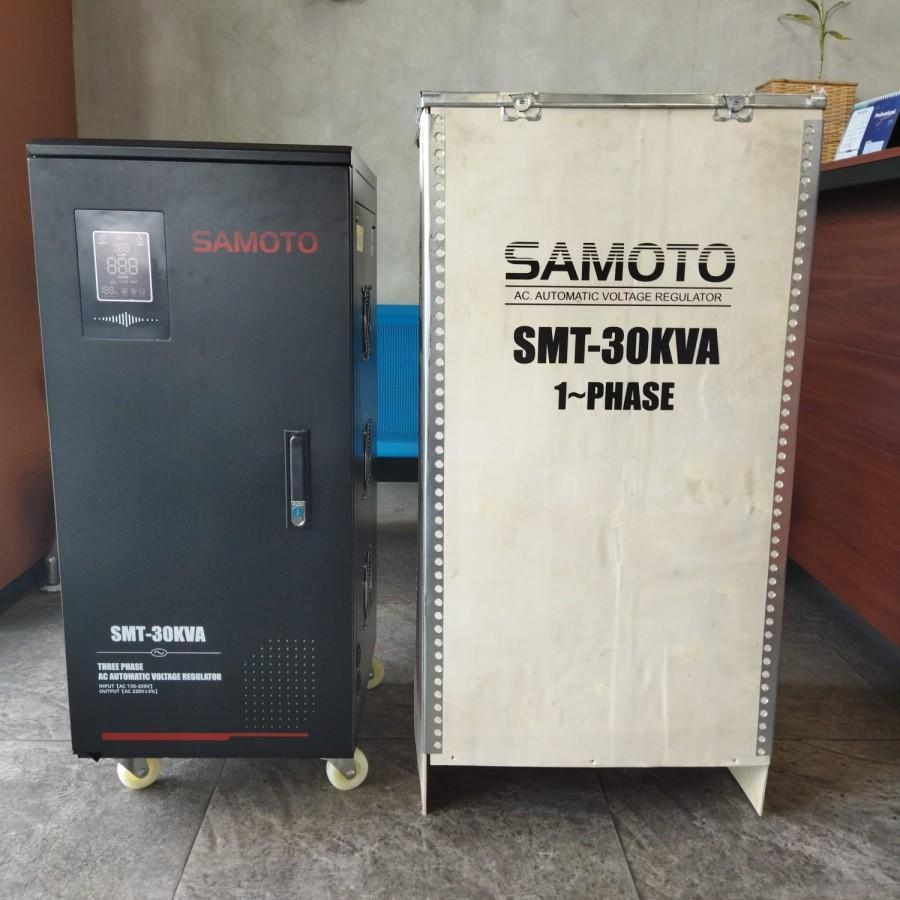 SAMOTO Stabilizer 30.000VA Stavolt Single Phase Stavolt SMT30KVA Stabiliser SMT