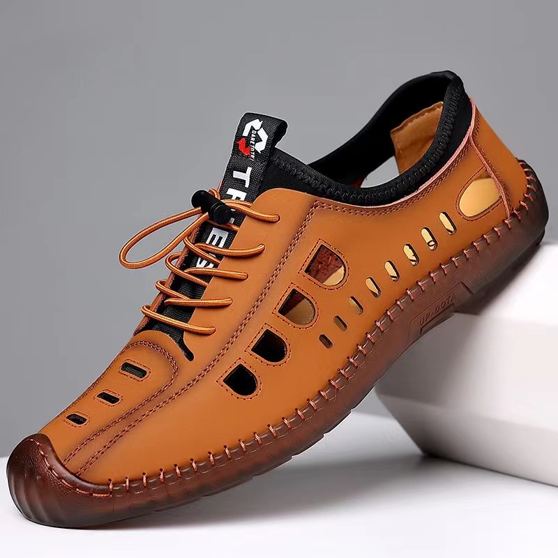 sepatu slip on sepatu pria casual sandal pria terbaru 2025 sandal pria keren sandal karet anti licin