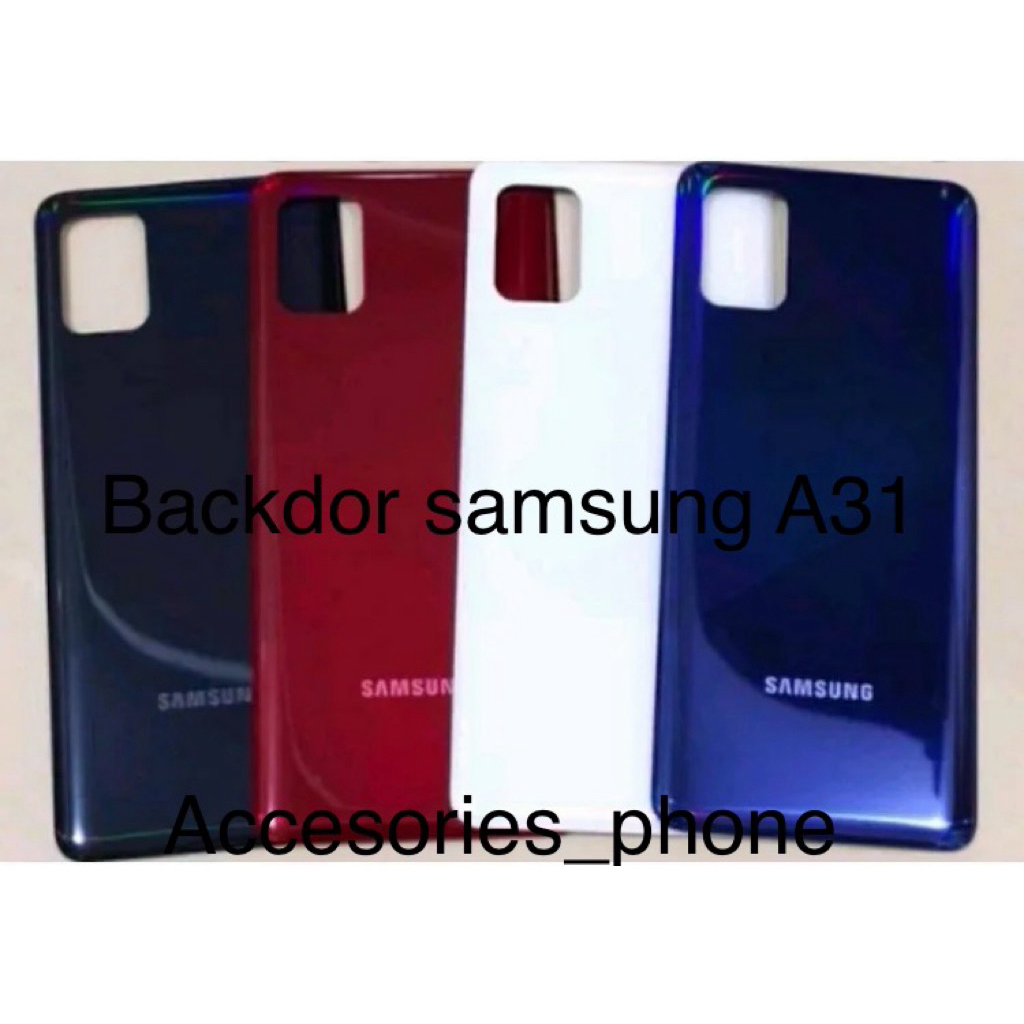 Backdor samsung A31 / tutup belakang samsung A31