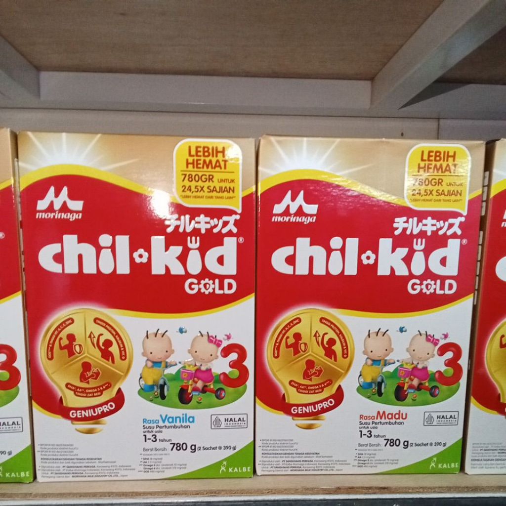 Morinaga Chil kid (1-3tahun) madu&vanila