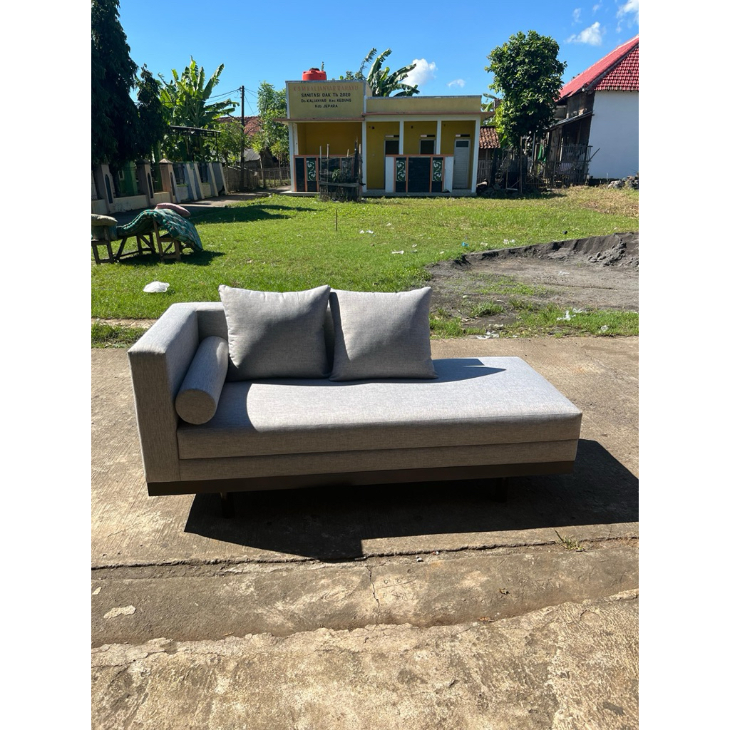 SOFA L MINIMALIS DUDUKAN EMPUK MINIMALIS