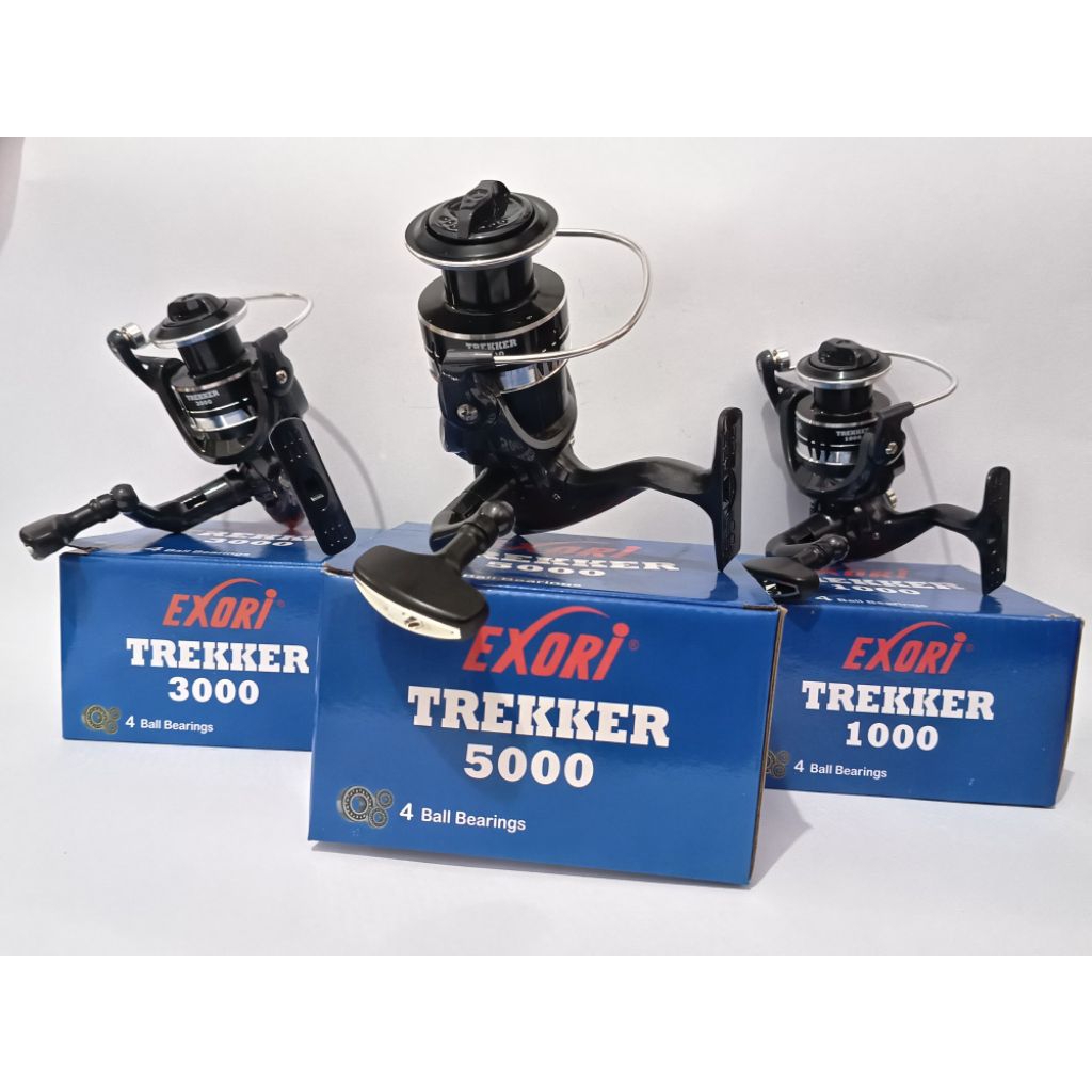 Reel Exory trekker uk,. 1000,3000,5000