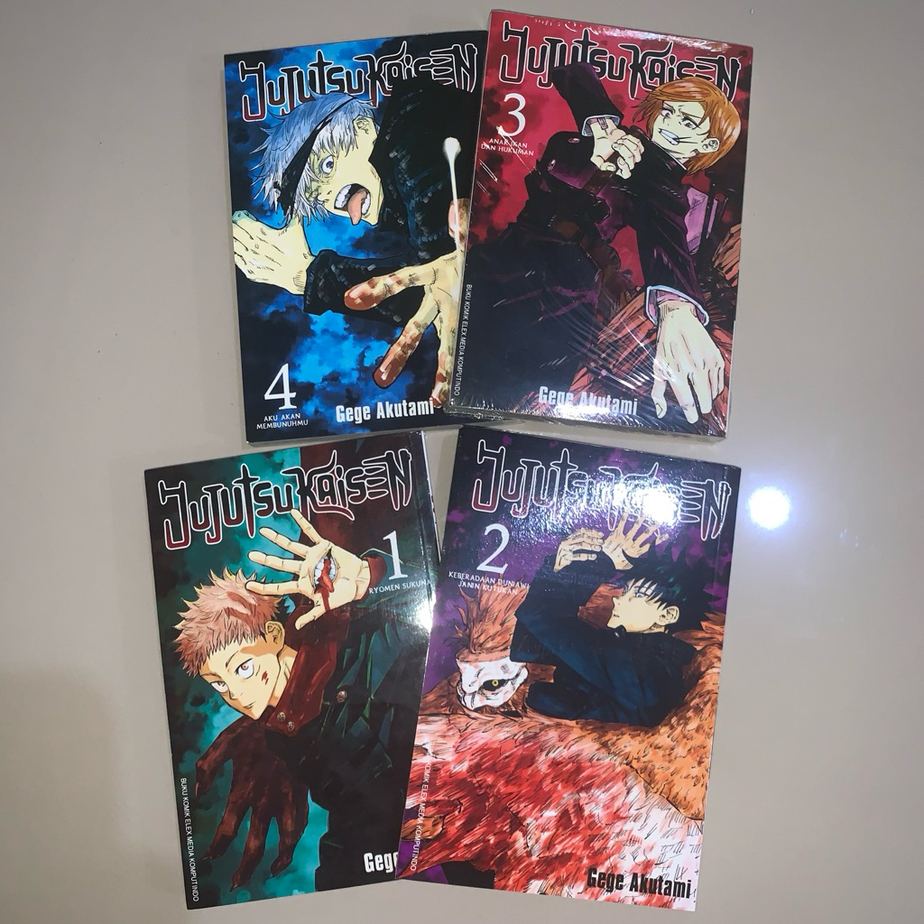 komik jjk ori from gramed