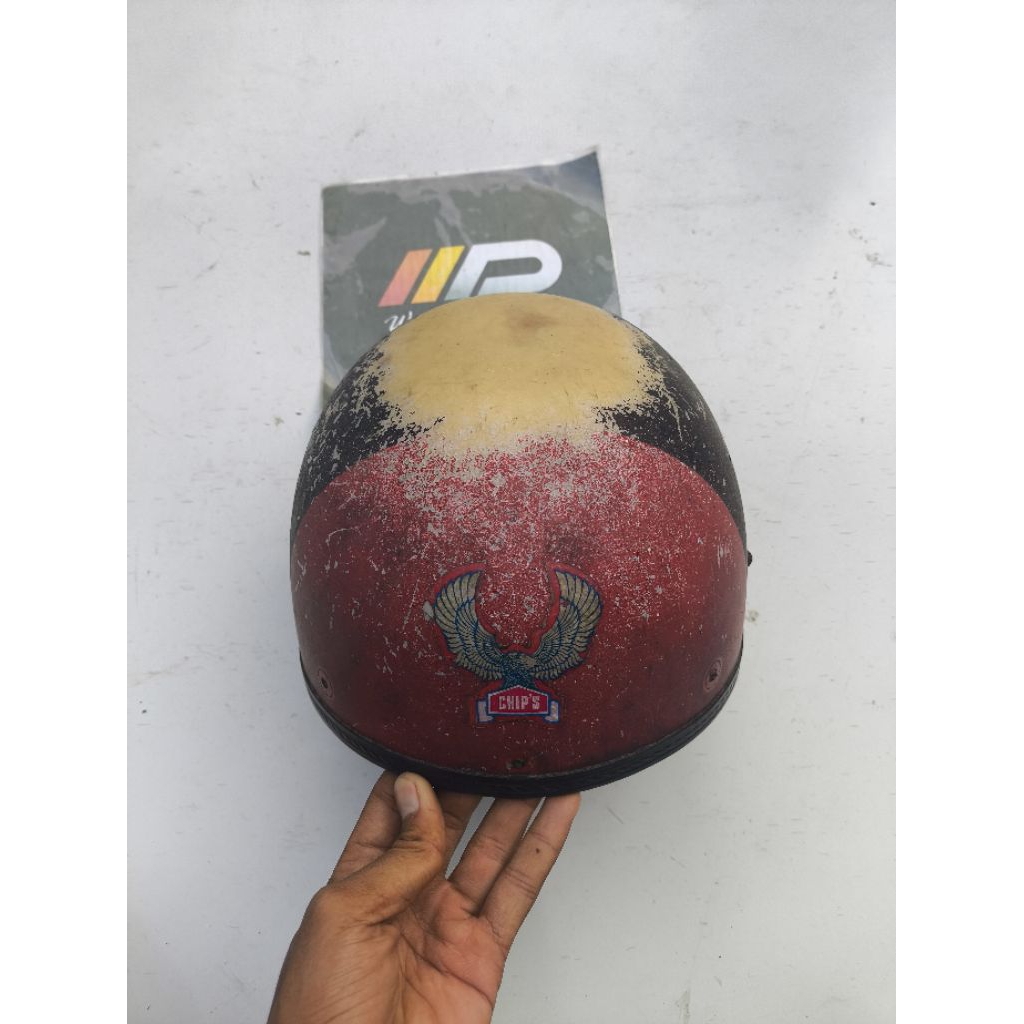 batok helm chips jadul ori helm jadul lawas original second