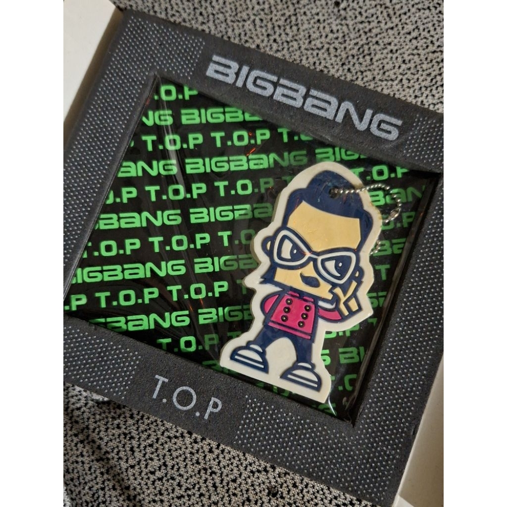 bigbang tell me goodbye limited album with TOP keyring