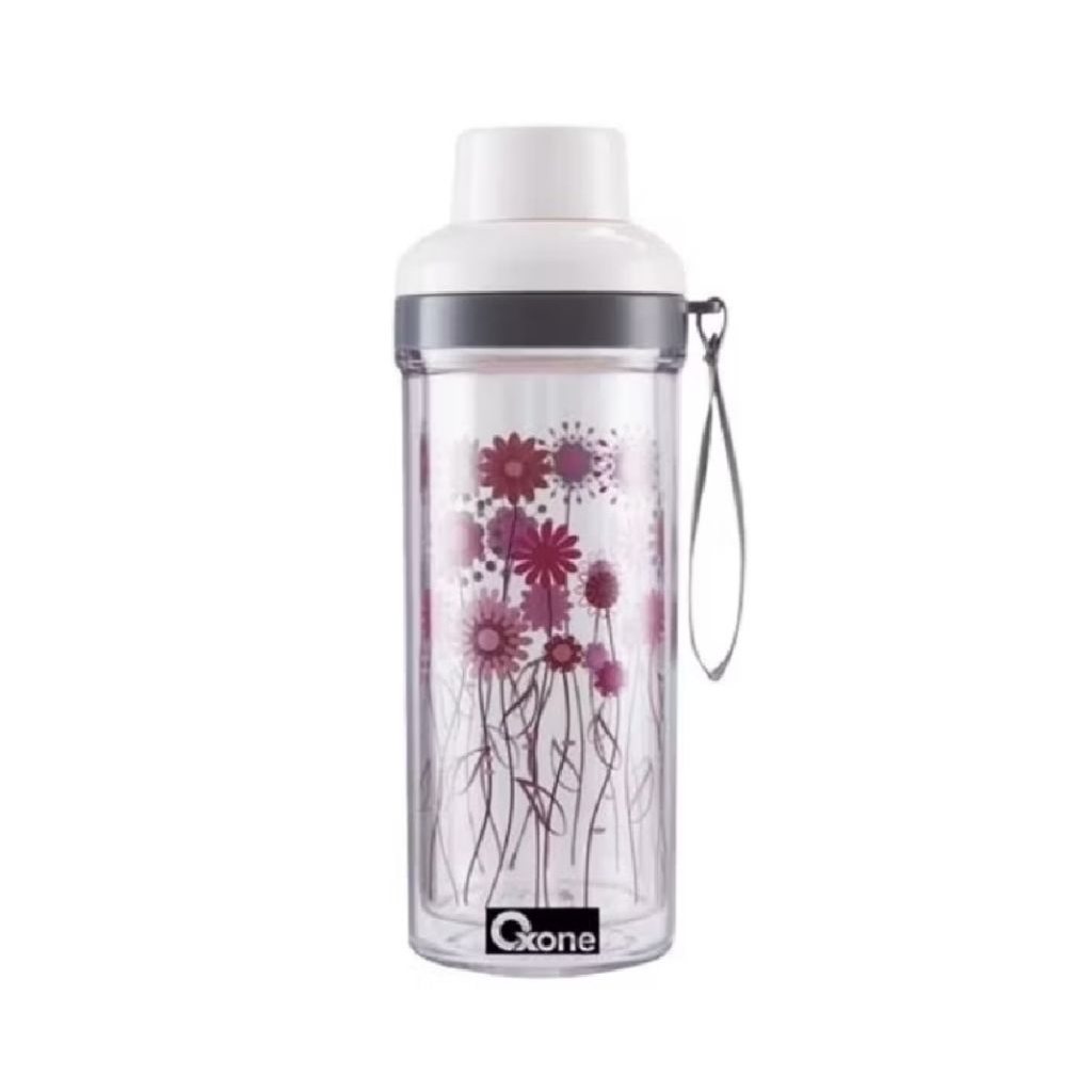 Bottle Double Glass Wall Kaca 500ml | oxone | new