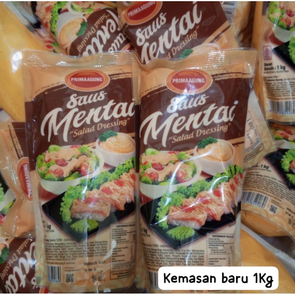 

Saus Mentai Prima Agung 1kg
