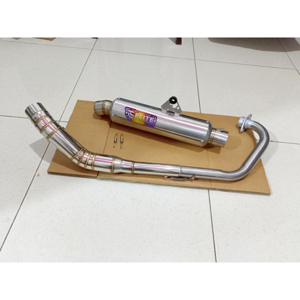knalpot Byson model jenong knalpot racing Byson ngebas knalpot motor Byson karbu merk original ELITE