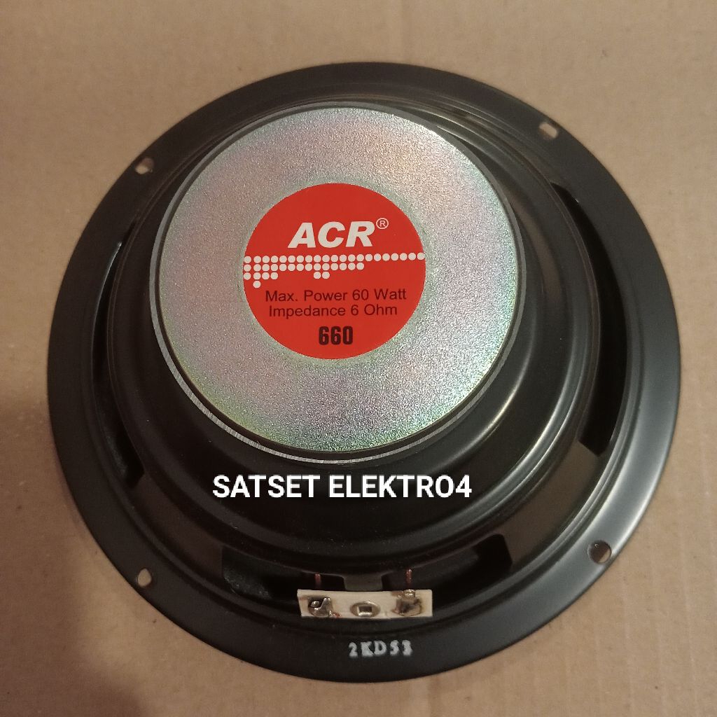 SPEAKER ACR 6 INCH 660 ACR WOOFER