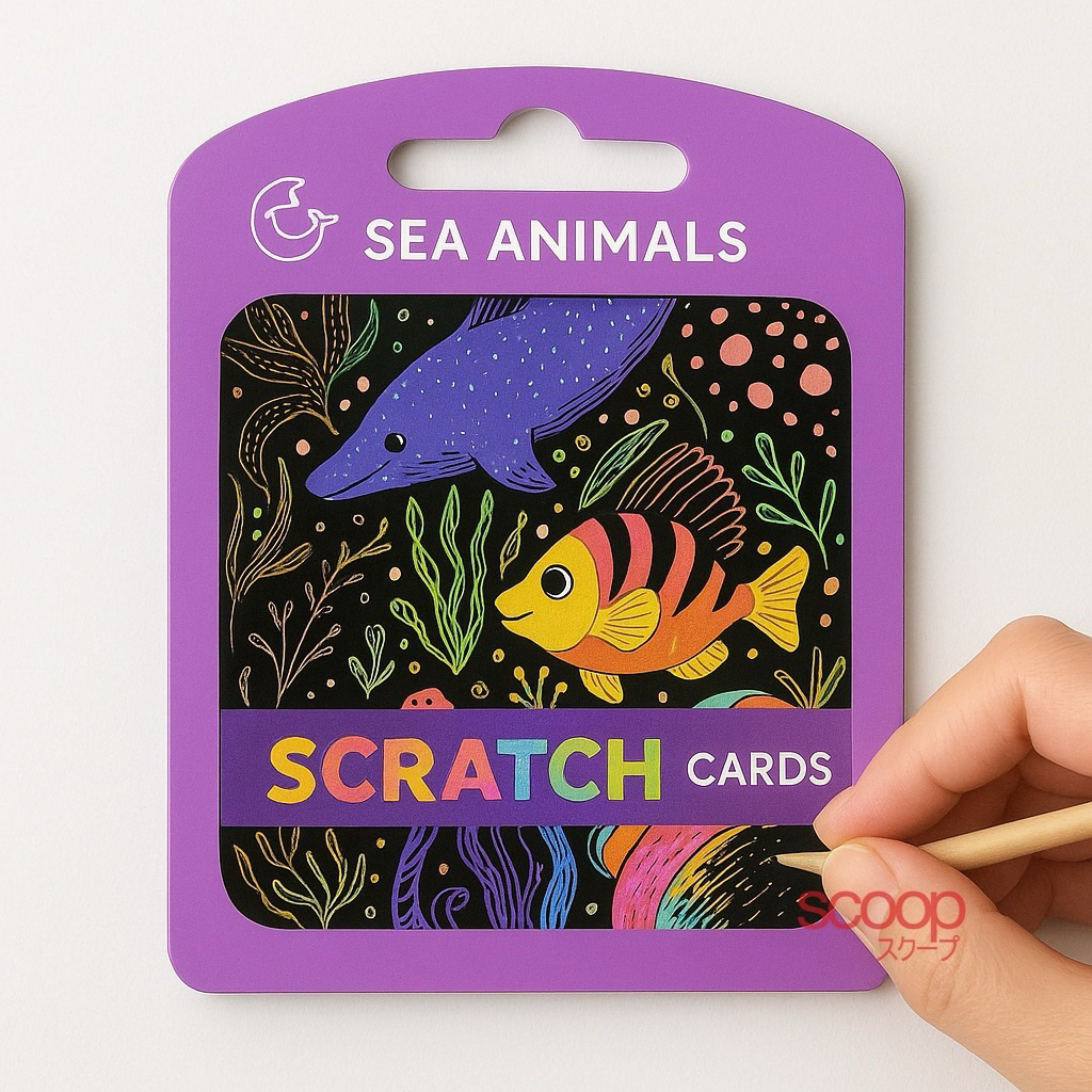 

Scoop DIY Buku Menggambar Scratch Book 69210200