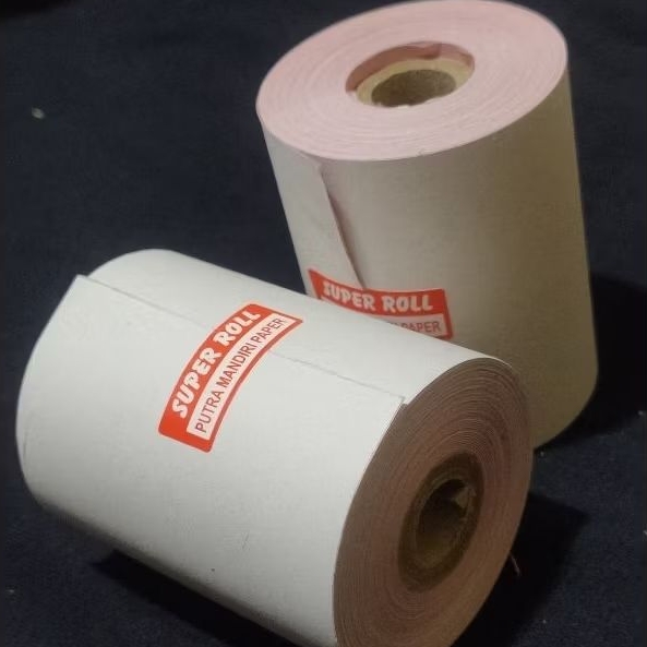 

klm Kertas Kasir Ncr 2ply 75x60 paket 10 roll Struk kasir