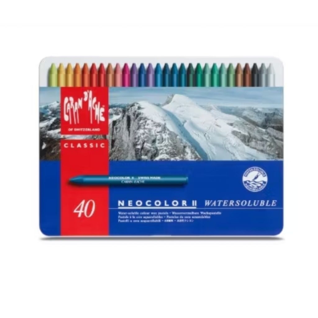 

CARANDACHE Neocolor II Watersoluble isi 40 warna