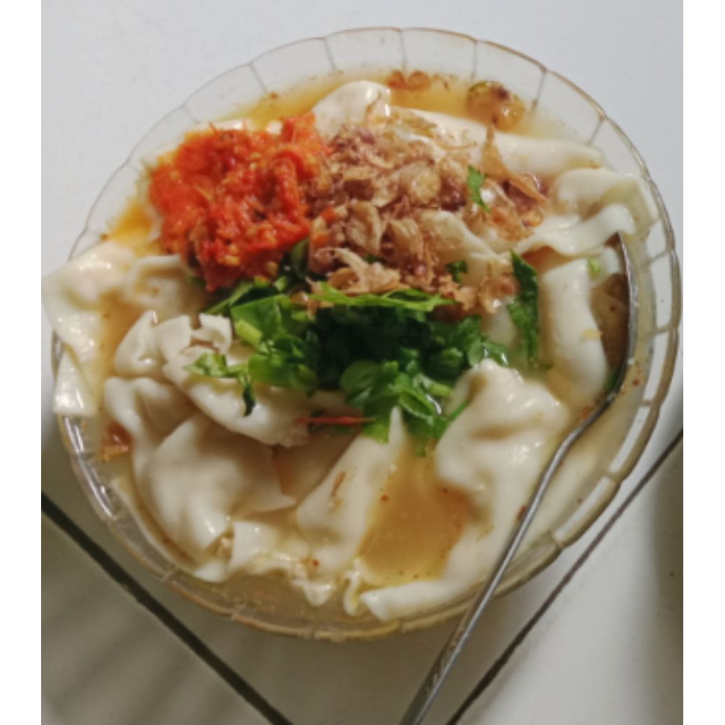 

Pangsit kuah ayam frozen
