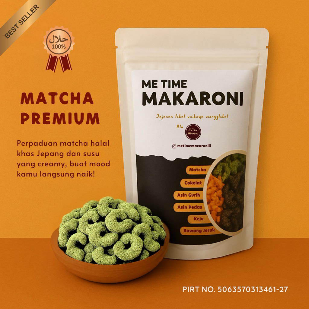 

Makaroni matcha sultan viral | makanan ringan keripik matcha cemilan enak