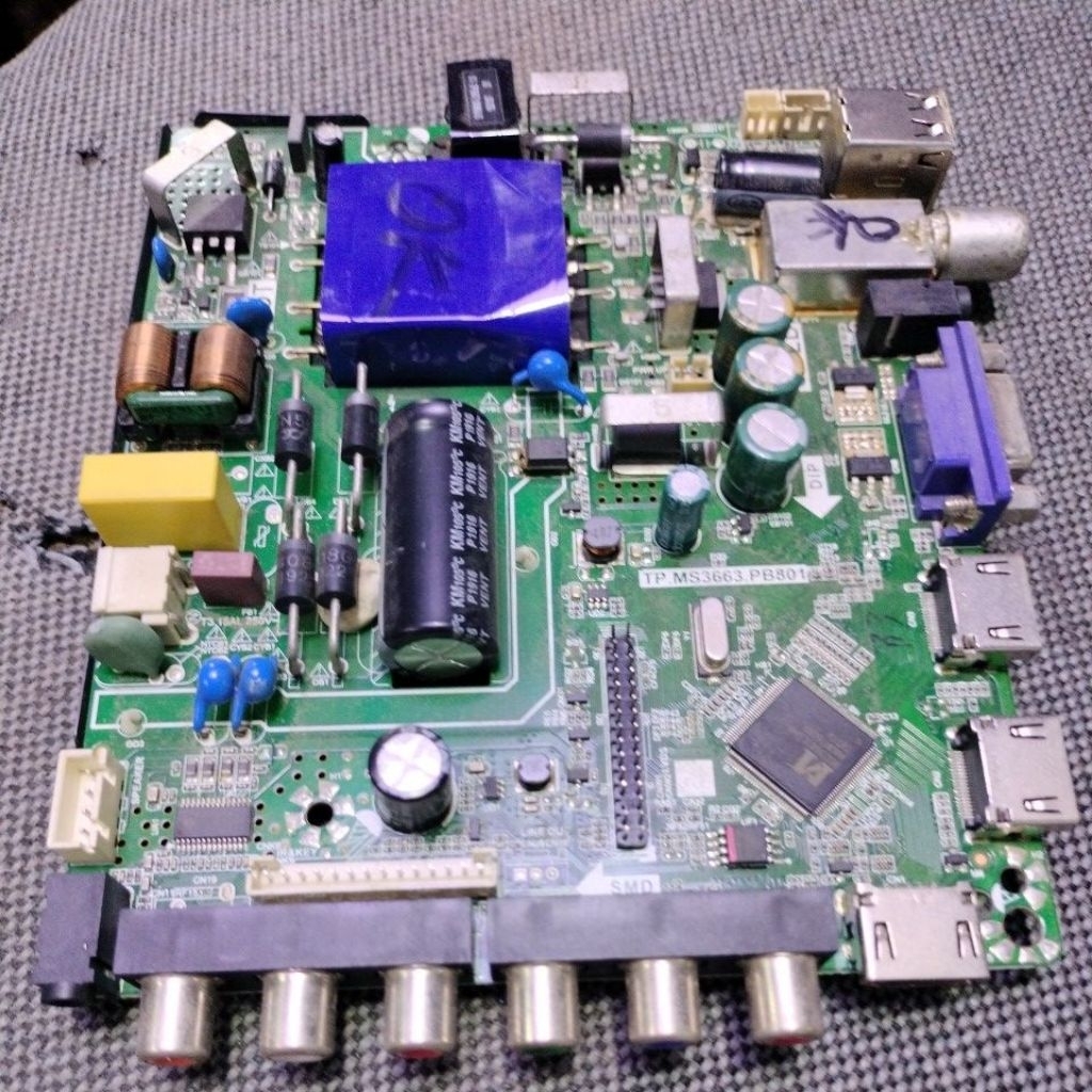 MB MAINBOARD MOTHERBOARD MESIN TV AKARI LE 4399T2SB 4399T2 SB