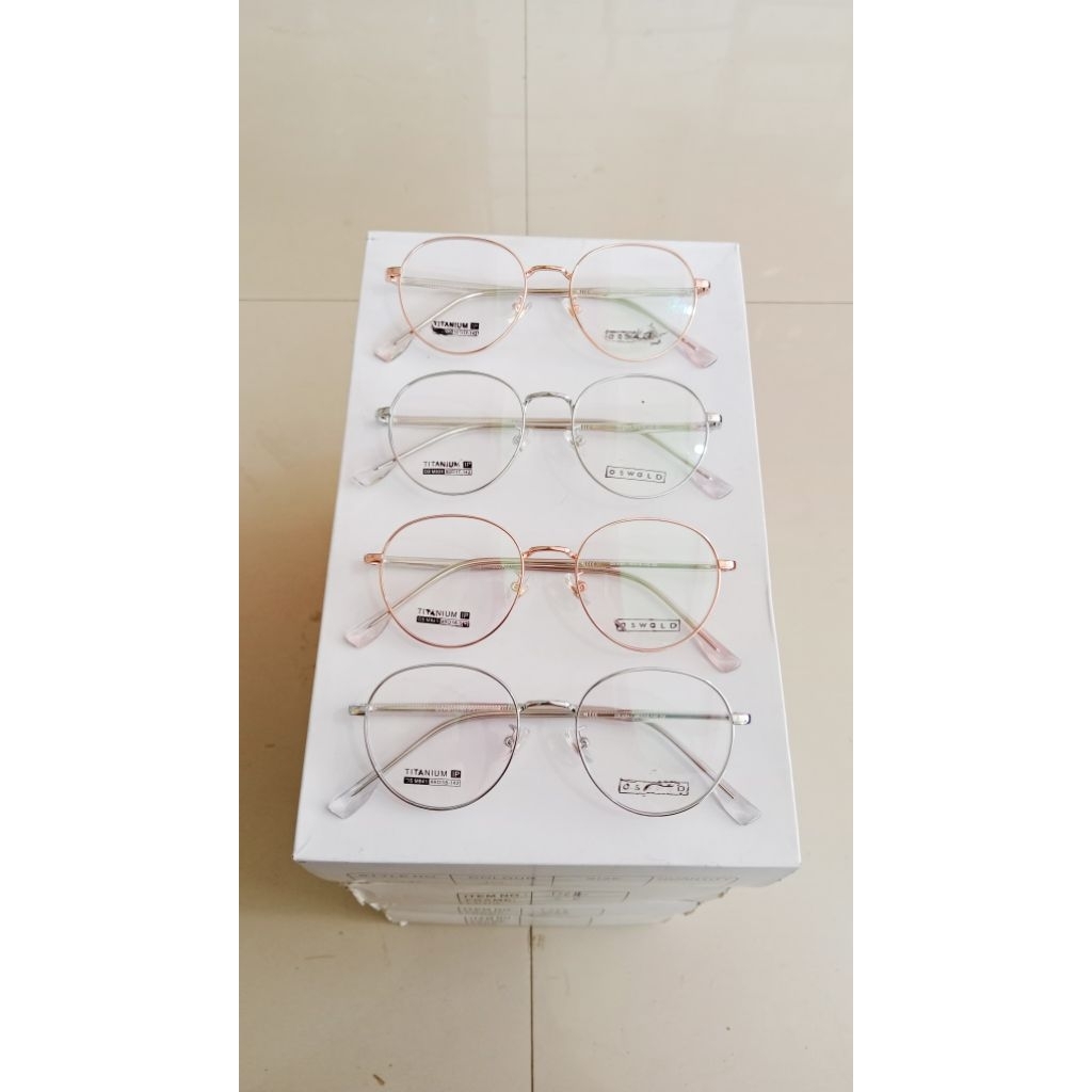 FRAME KACAMATA | FRAME OPTIK WANITA MASA KINI | TITANIUM