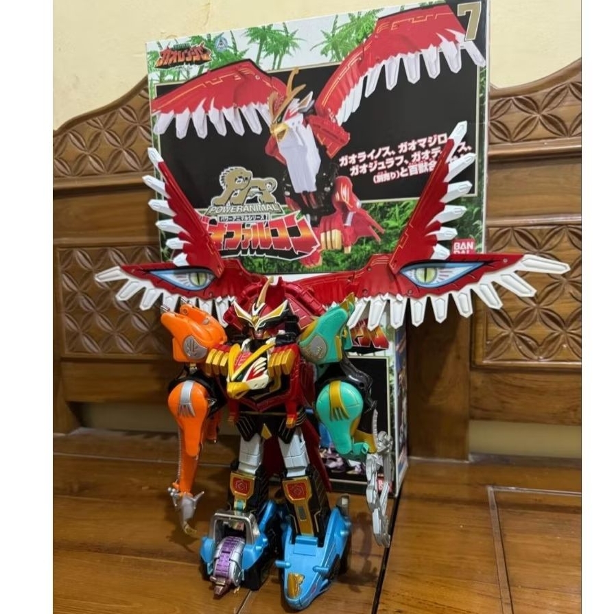 Gao Icarus Original DX Bandai/Gao Falcon/Gao Rhino & Armadillo