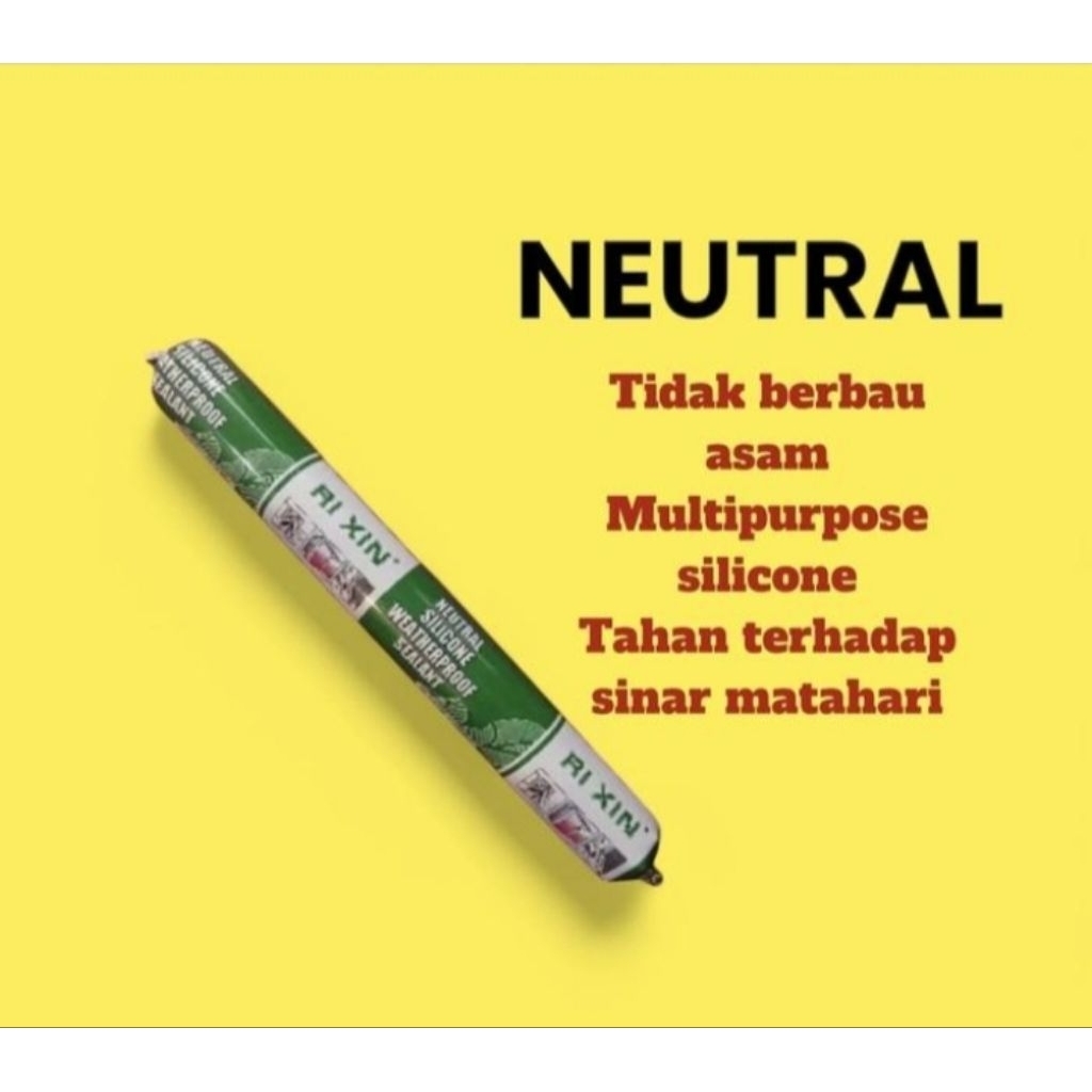 Sealant sosis netral untuk kaca / aluminium 600 ml